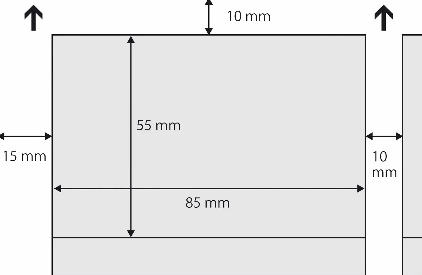 SIGEL LP795 wizytówki do zadrukowania, 3C, 100 sztuk (10 kartek), białe, gładkie cięcie okrągłe, 225 g, 85 x 55 mm