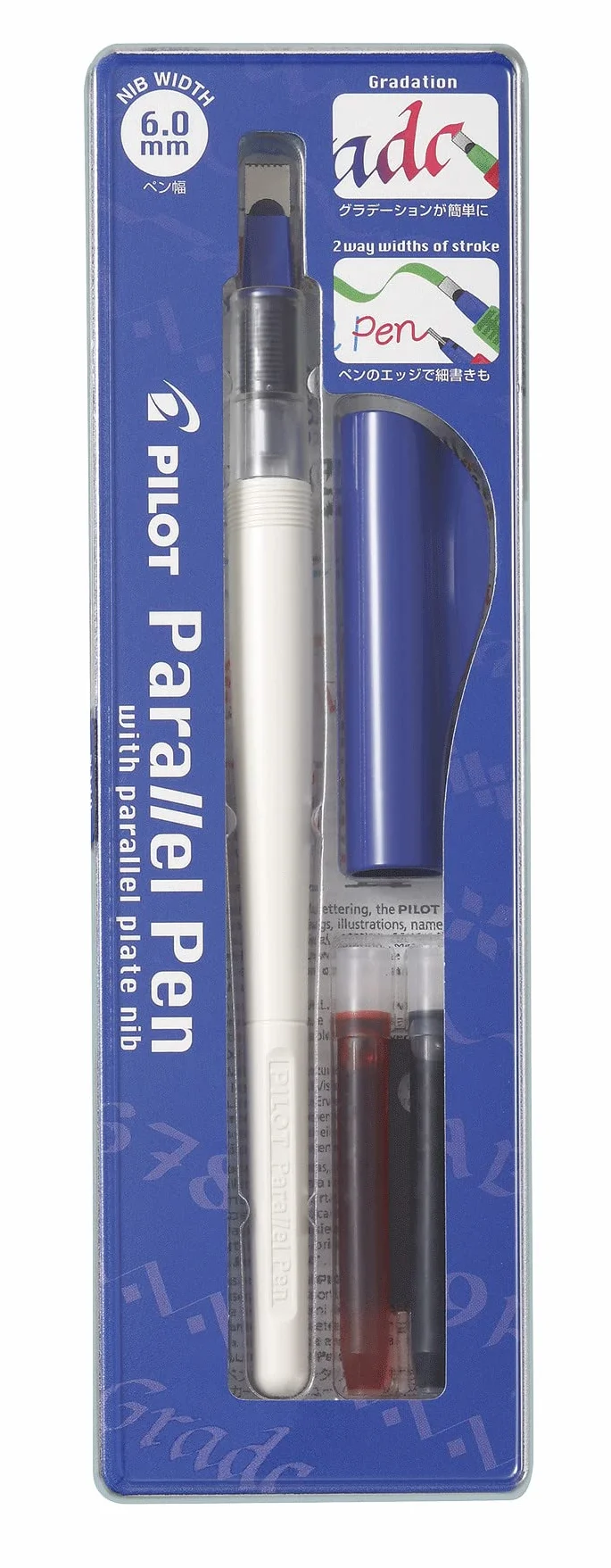 PILOT Pisak równoległy, pióro do kaligrafii, 6,0 mm