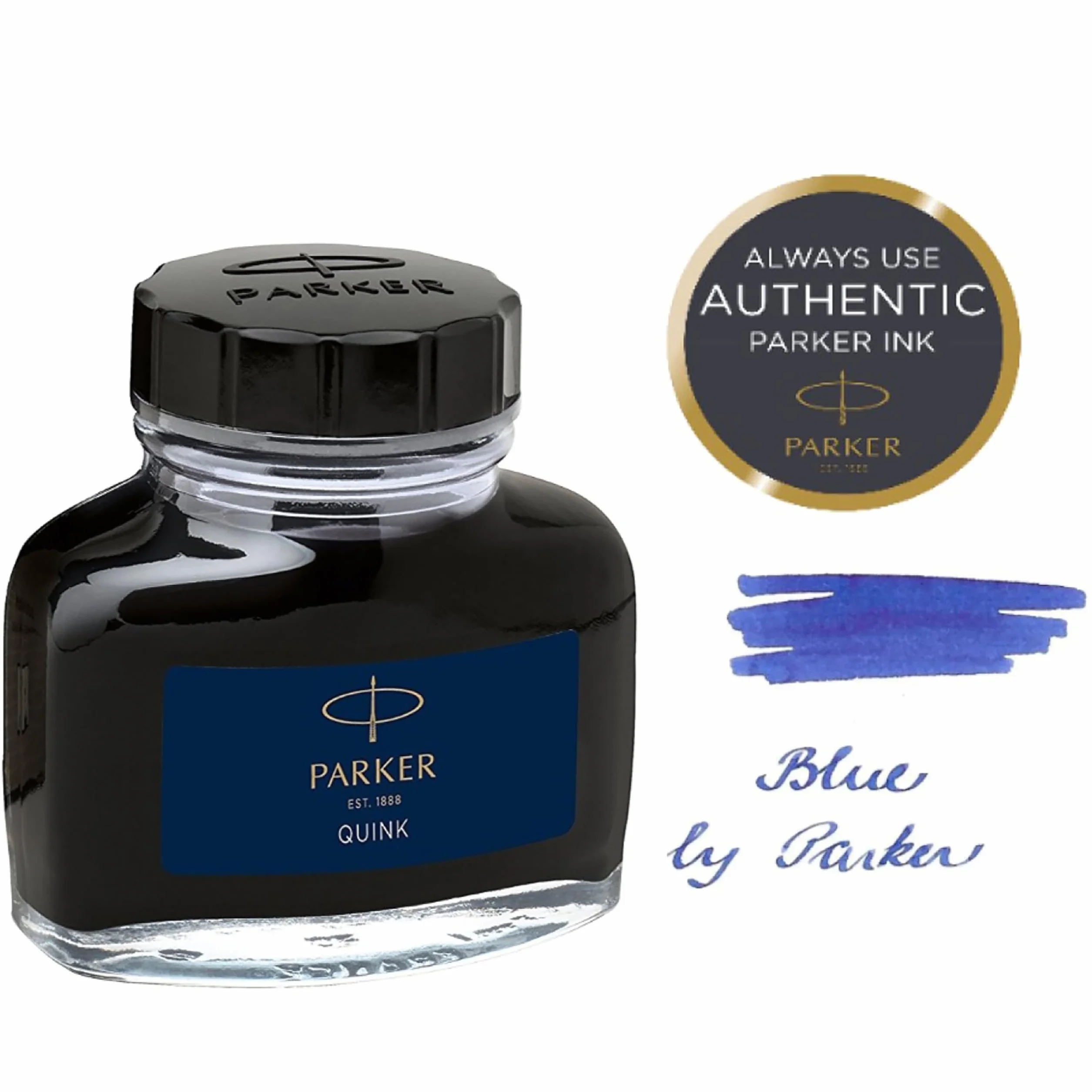 Parker Quink 1950376 Atrament, Niebieski, 57 ml