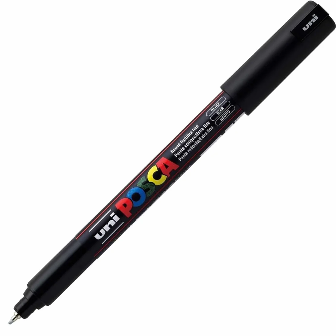 POSCA PC1MR Extra Fine Point 0,7 mm czarne markery na bazie wody