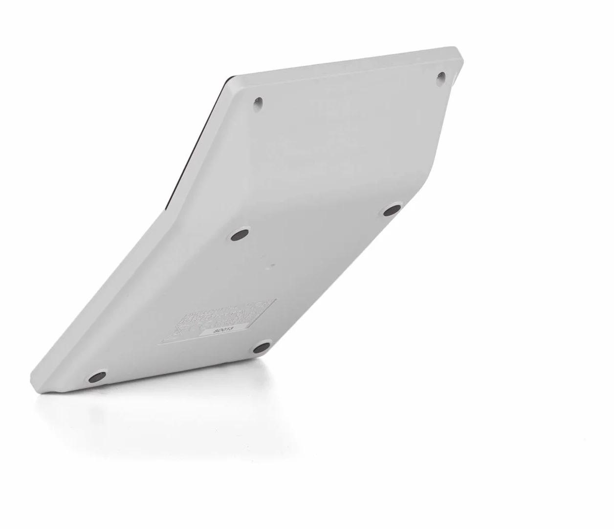 SHARP EL-M711 G kalkulator stołowy (10 cyfr, przelicznik walut, zasilany energią słoneczną i baterią) jasnoszary