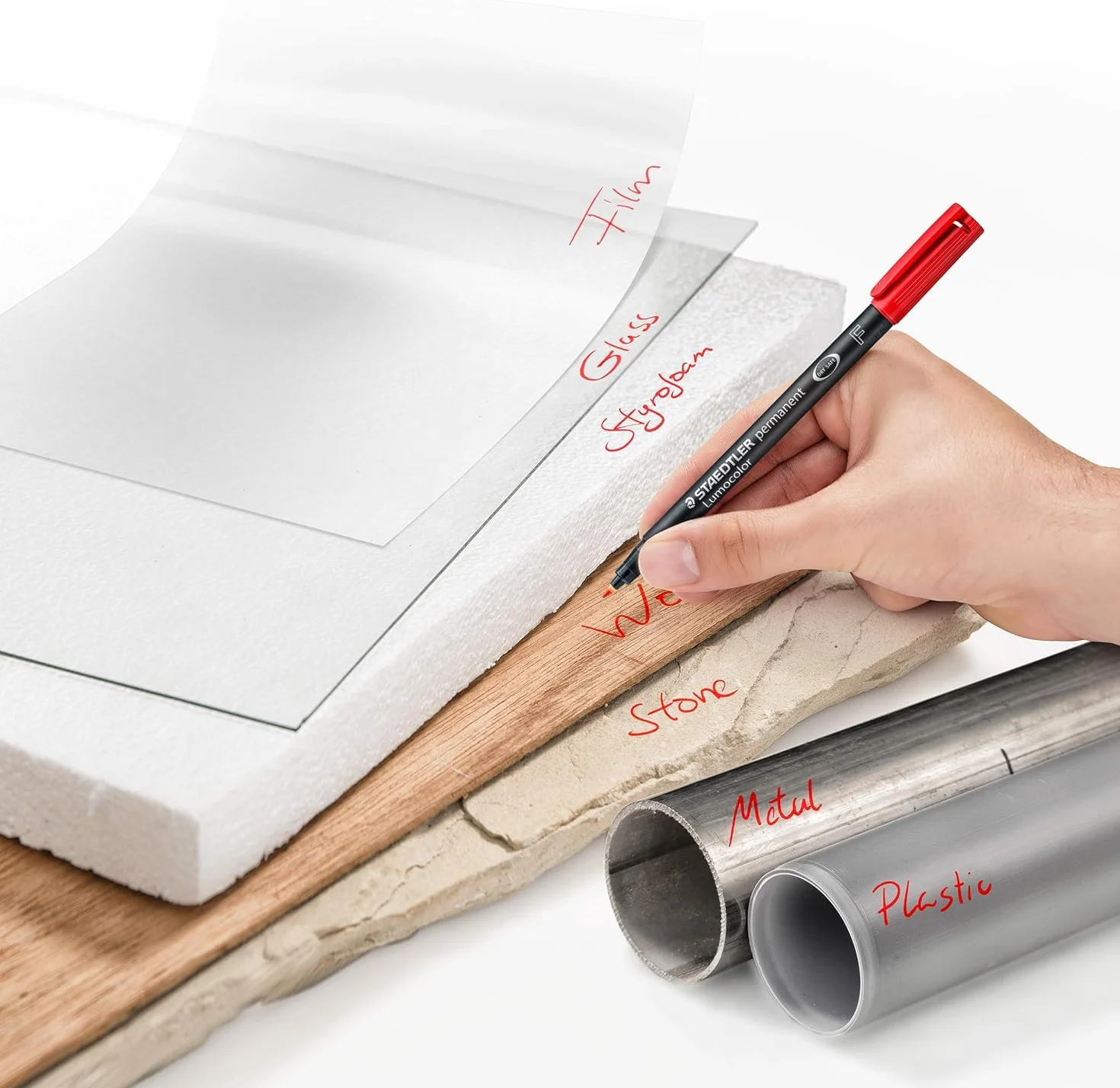 Staedtler 318 Wp4 St 318 WP4 ST Długopis, Wielokolorowy, ‎1.78 x 6.1 x 15.24 cm; 54.43 g, 4 Sztuki