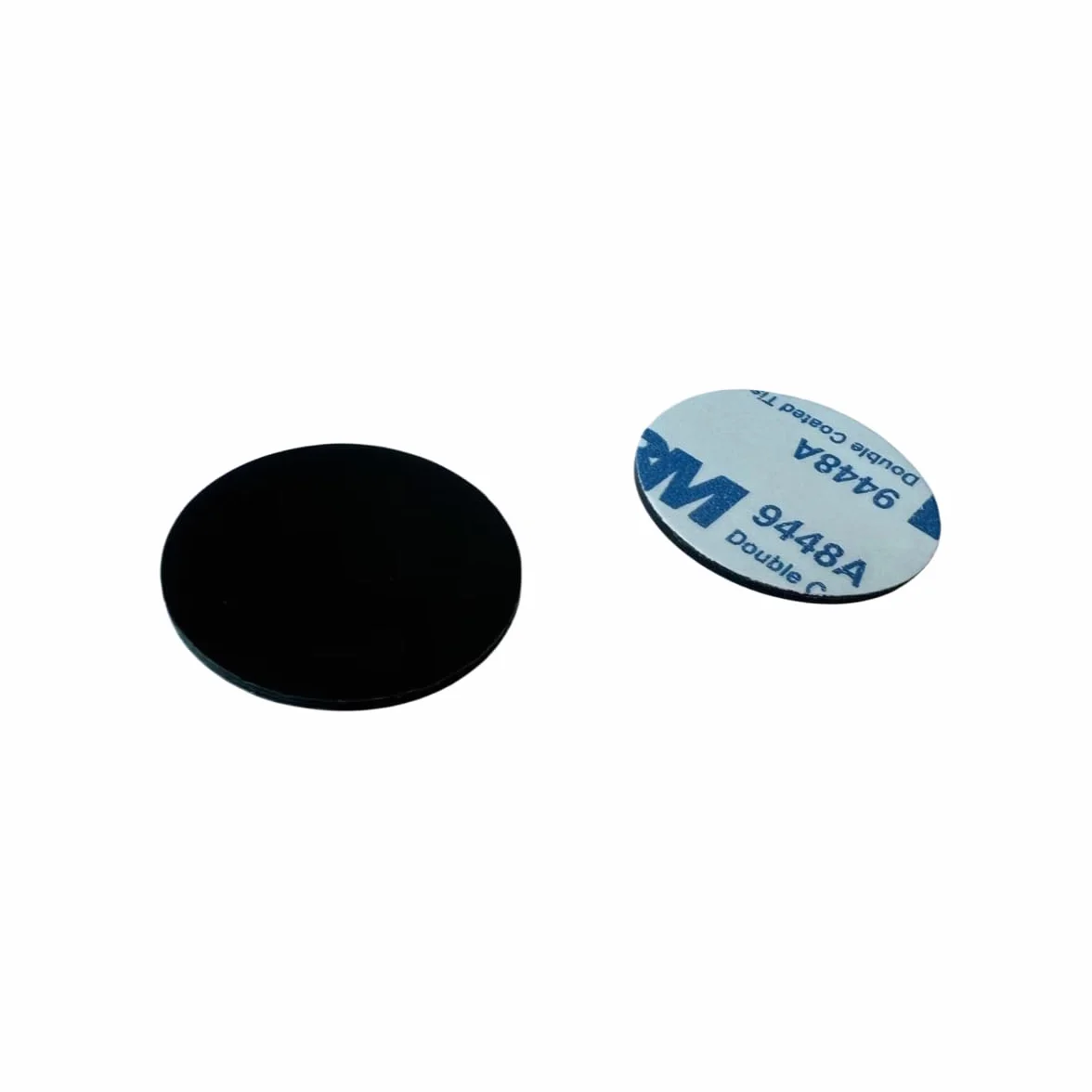 YARONGTECH Naklejki z chipem RFID, 125 kHz wielokrotnego zapisu T5577, czarne, średnica 25 mm, grubość 1 mm - 5 szt
