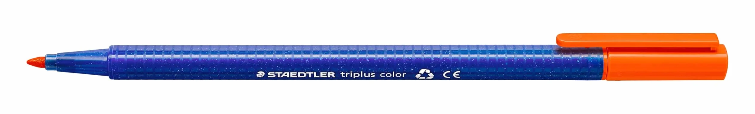 Staedtler 323 kolorowe flamastry Triplus, 1,0 mm, pomarańczowe, 10 sztuk