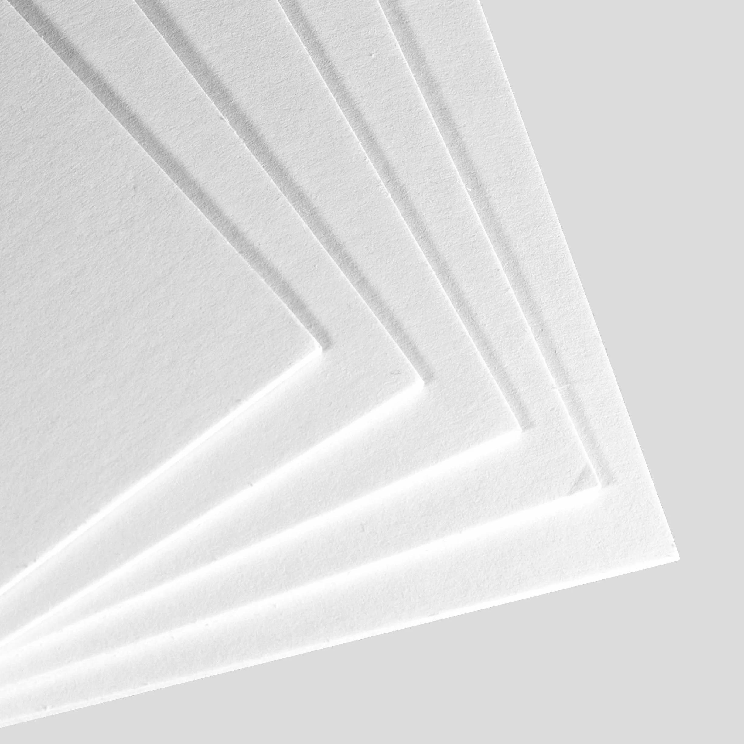 Daler-Rowney Graduate Cream Core A2 zestaw płyt montażowych, 5 x lodowa biel, gładka powierzchnia, grubość 1,25 mm, dla studentów artystów i hobbystów