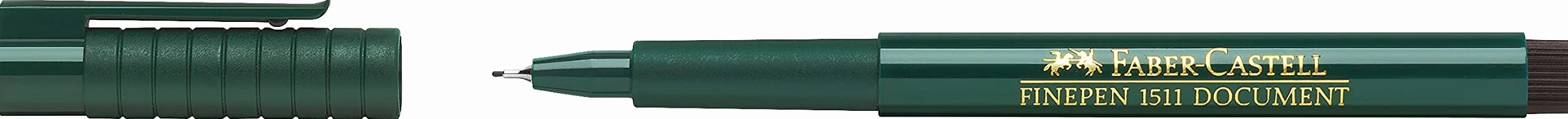 FABER-CASTELL 205003 – pisak Finepen 151199, 0,4 mm, czarny, 5 sztuk