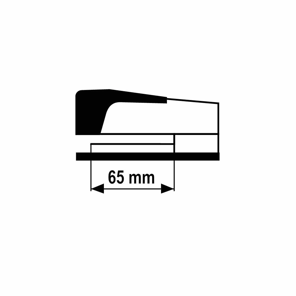 D.RECT Zszywacz Obrotowy 360° – Zszywa do 30 Kartek – Biurowy Zszywacz Stołowy z Regulacją Kierunku Zszywania, Czarny