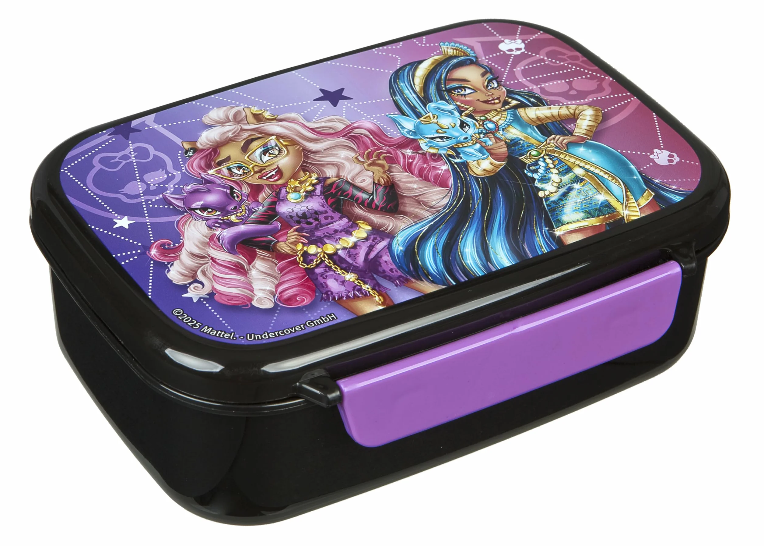 Scooli Monster High zestaw naczyń dla dzieci pudełko śniadaniowe butelka na napoje 4 lata tworzywo sztuczne bez BPA