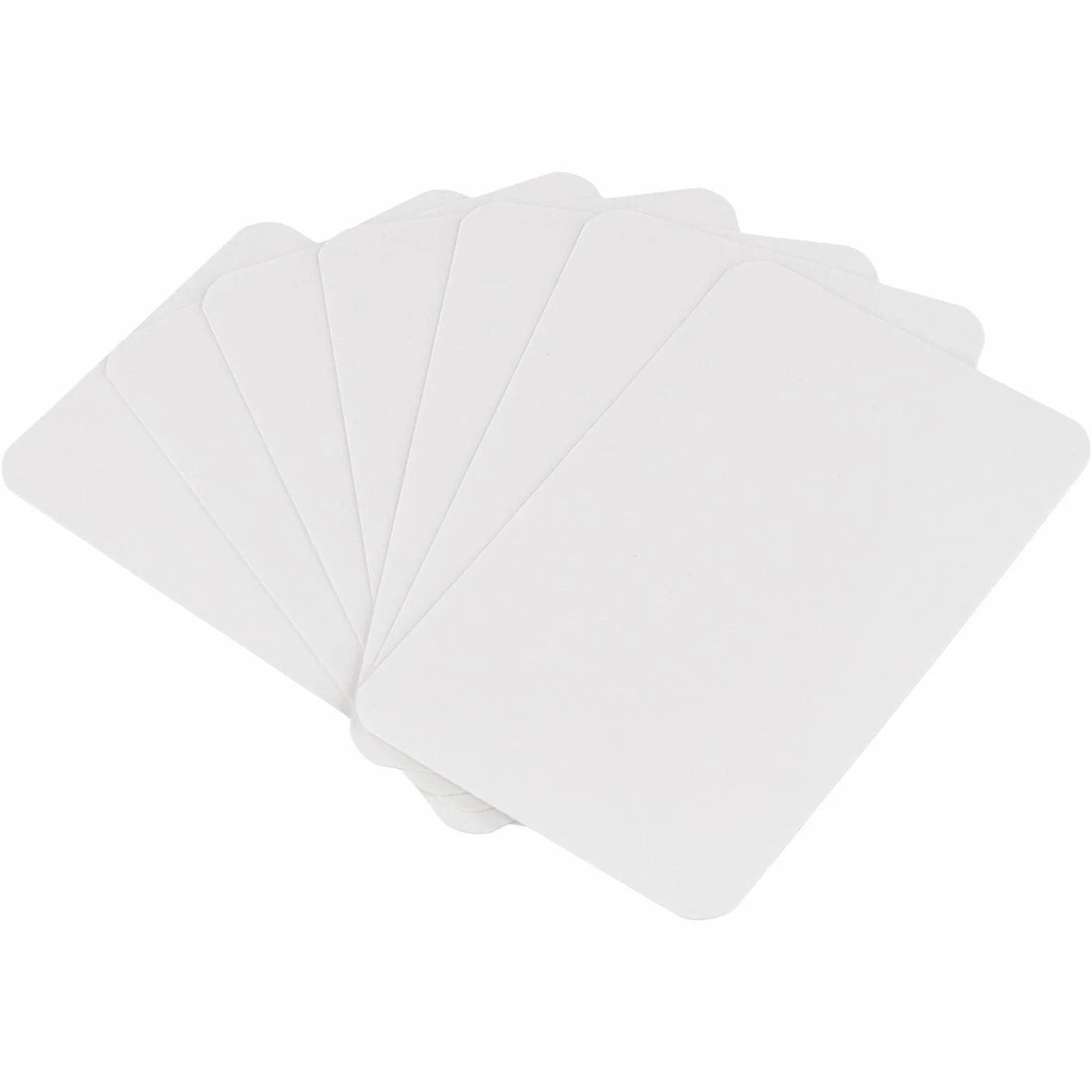 1000 sztuk 8,9 x 5,2 cm, białe, puste wizytówki, 250 g, puste fiszki, kartki z papieru typu kraftowego, do kart biznesowych, pocztówek i "zrób to sam"