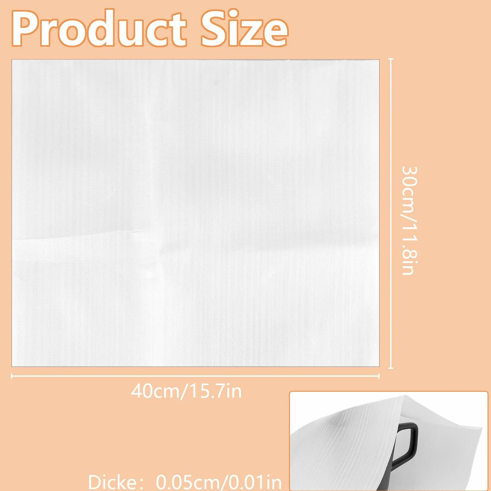 Folia bąbelkowa 40x30 cm 100 sztuk materiał opakowaniowy odporna na uderzenia ochrona przed wilgocią