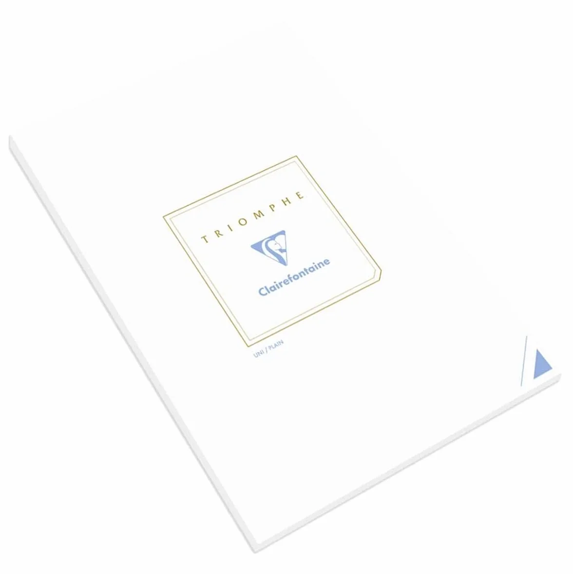 Clairefontaine 6170C – Blok korespondencyjny Triomphe 50 arkuszy gładkich białych A4-21x29,7cm – 90g/m²
