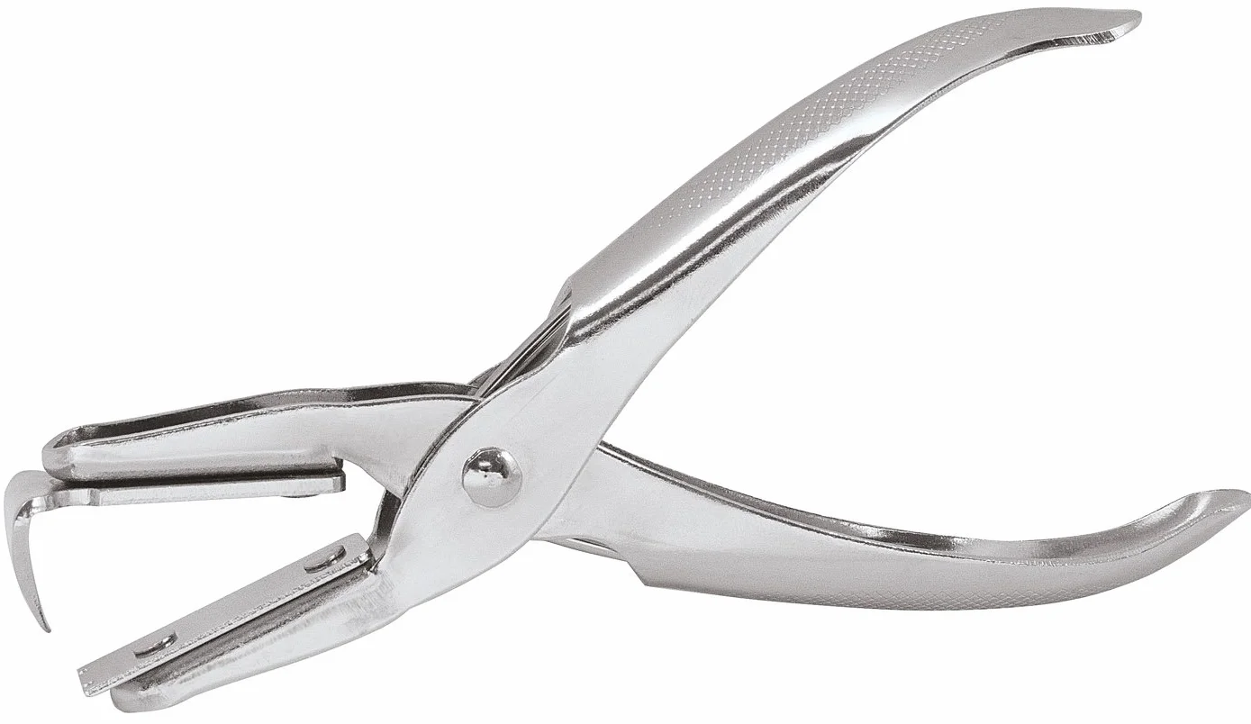 Wedo 1031571 Szczypce do usuwania zszywek, odpowiednie do wszystkich zszywek, długość 12,8 cm, niklowane