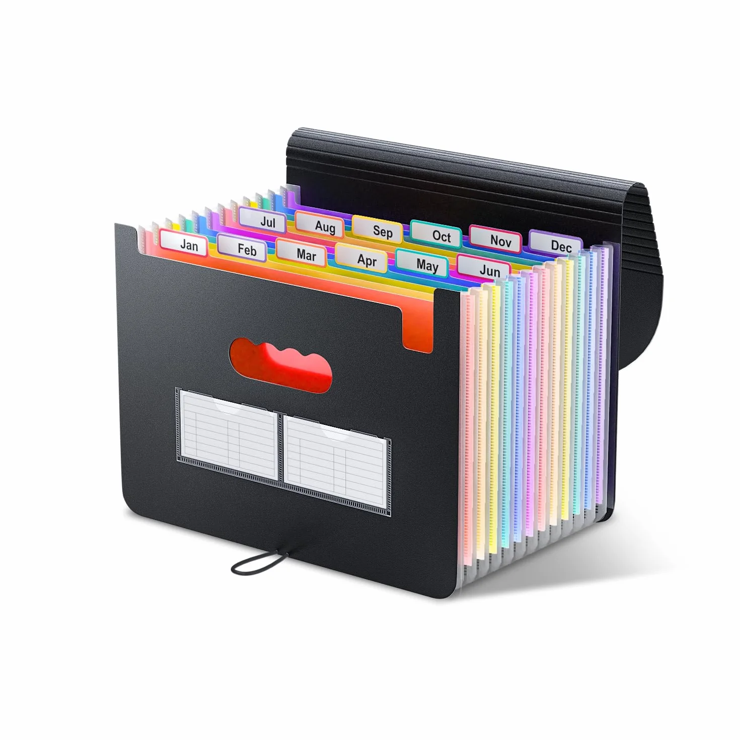 ThinkTex Akordeonowy organizer na dokumenty A4 12 kieszeni