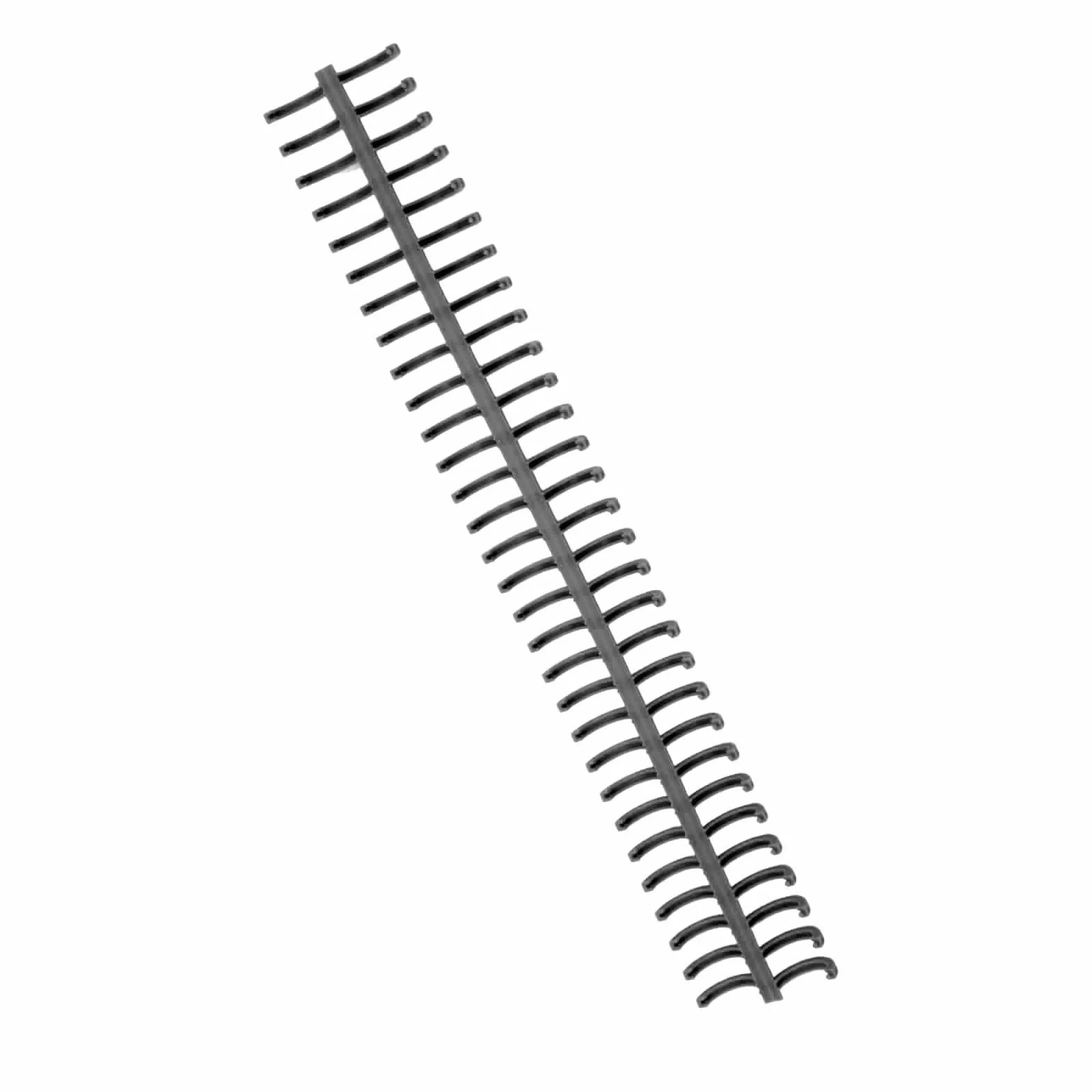 Cewka do Oprawy Spiralnej 16mm 30 Otworów 130 Arkuszy z Plastikowymi Grzbietami (BLACK)