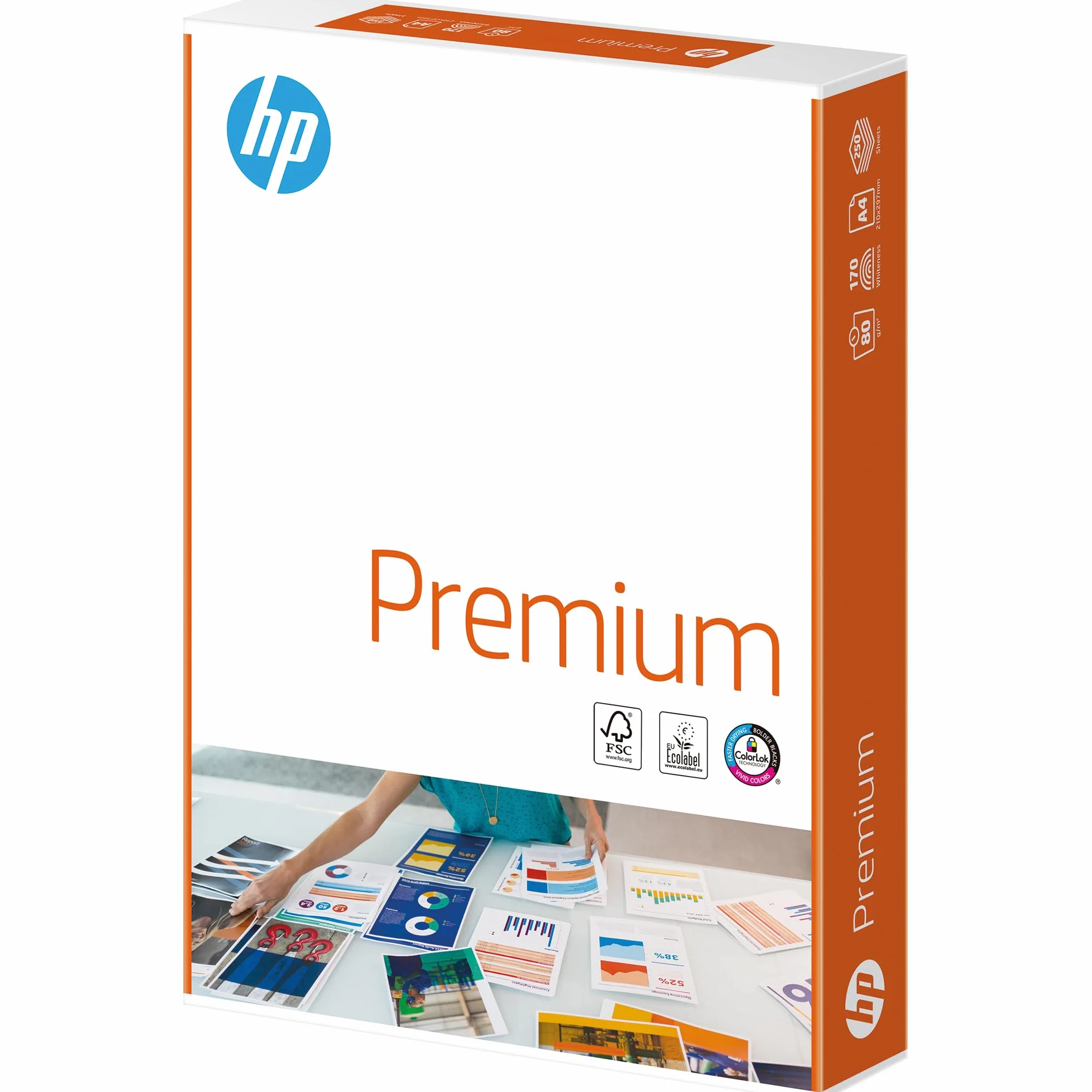 Hp Premium CHP851 Papier do Drukarki, Biały, A4 x 250