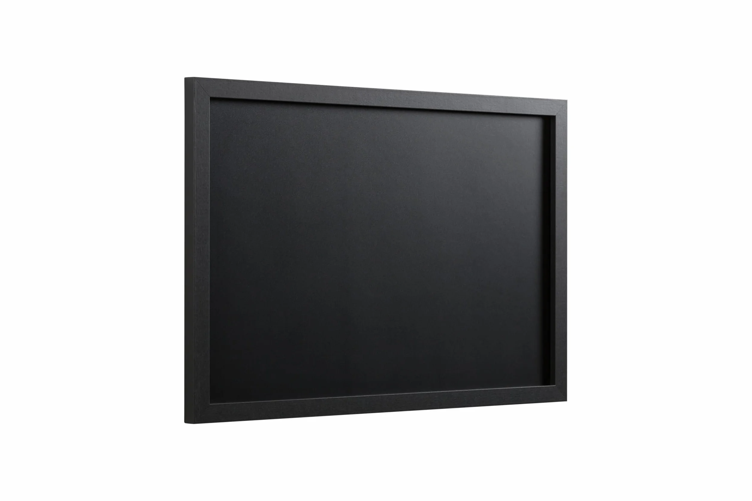 Bi-Office, Blackboard Back2Chalk Essentials, tablica do pisania kredą z czarną matową ramą MDF, 60 x 40 cm