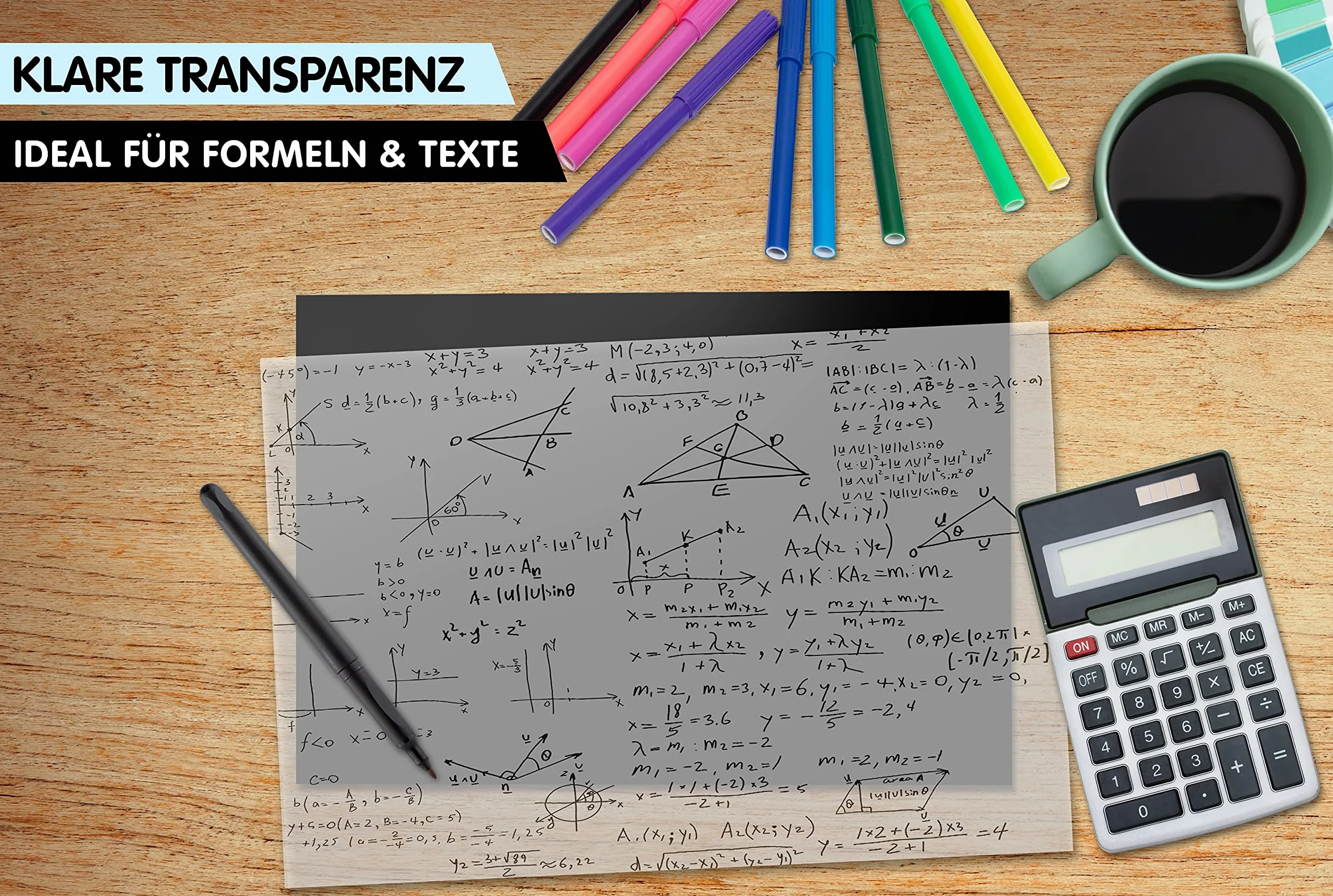 100 arkuszy folii PEMIUM – DIN A4 przezroczyste – do drukarek laserowych, kopiarek – folia OHP bardzo gruba – wysoka jakość druku i projekcji – Made in Germany