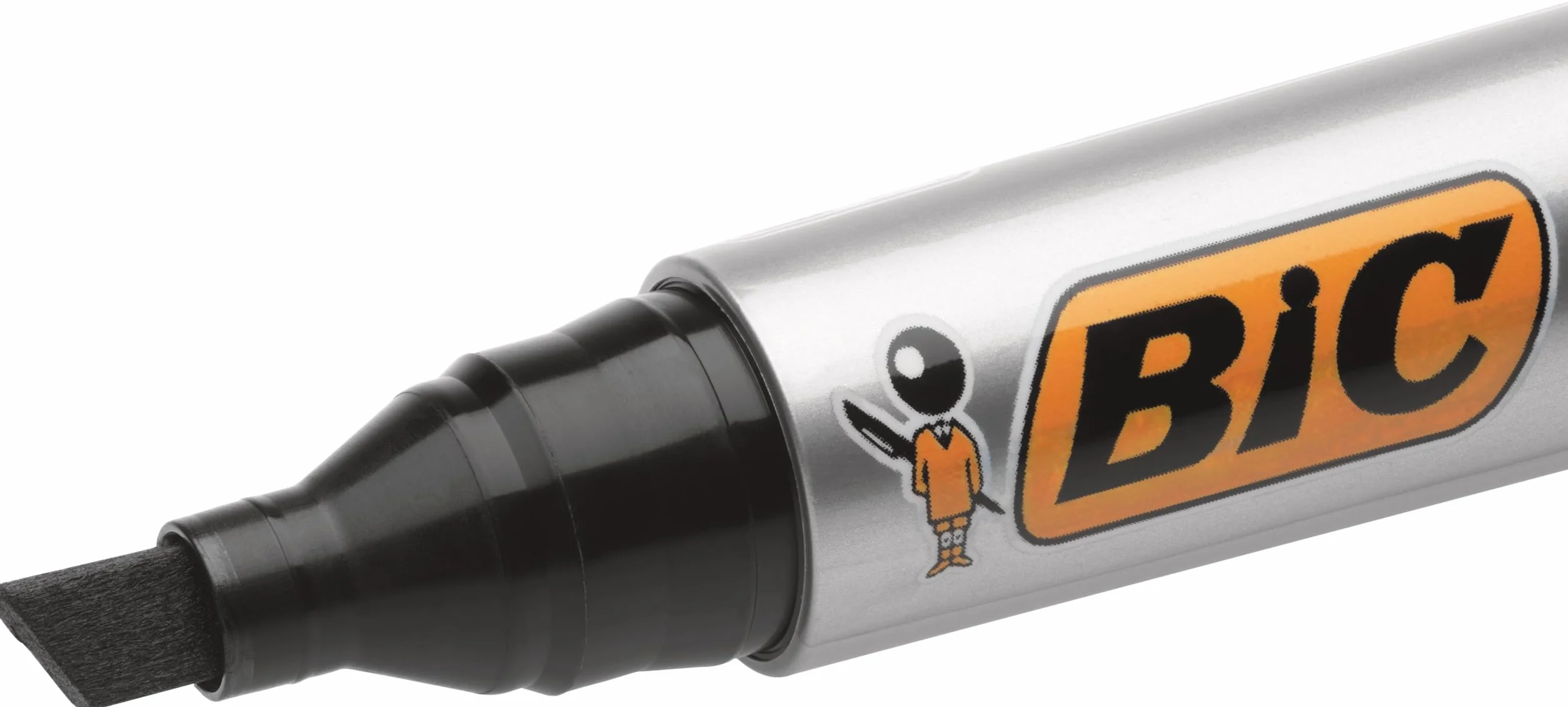 BIC Marking 2300 Ecolutions Marker czarny ścięta końcówka Pudełko 12szt