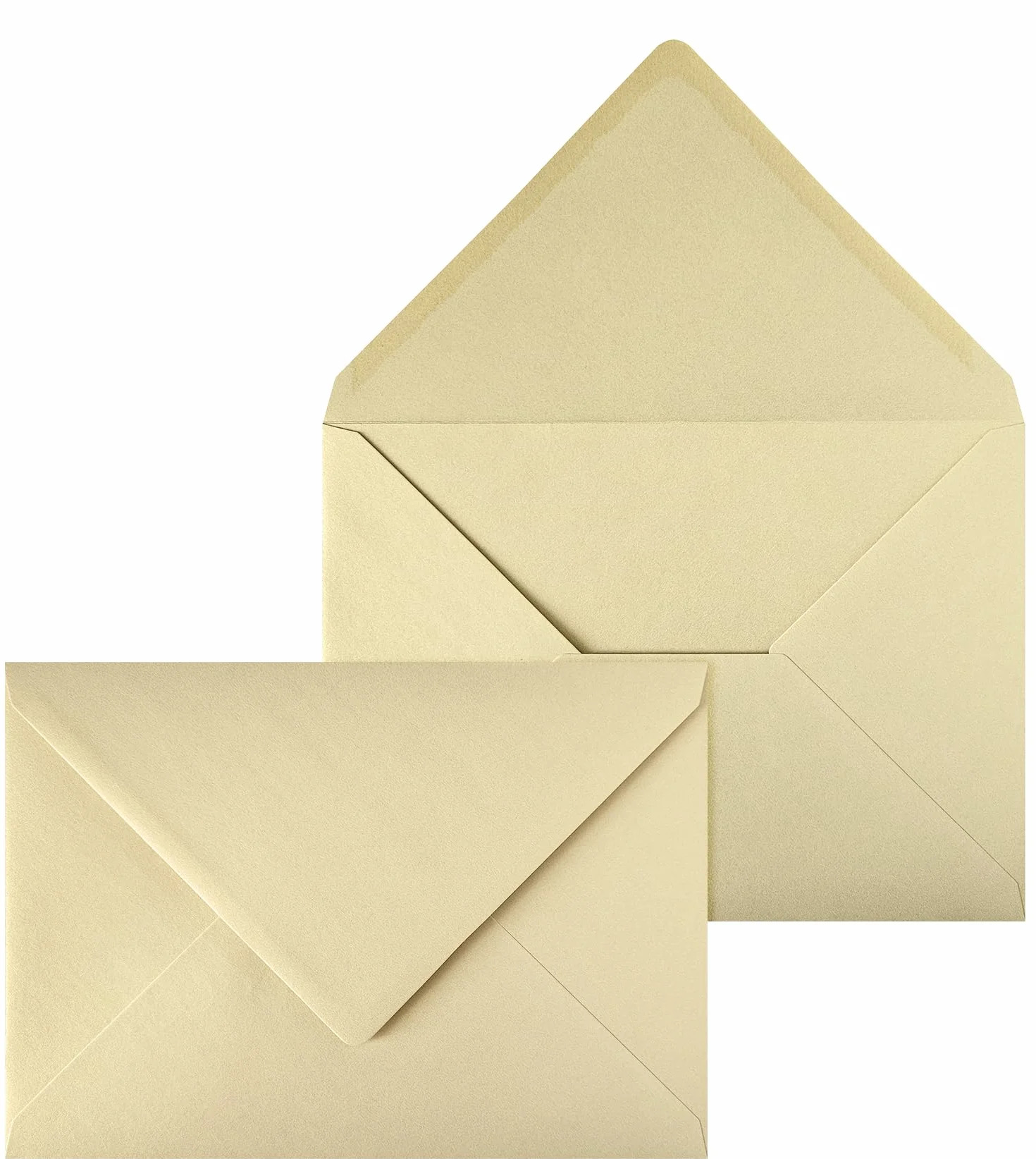 Netuno 20 kopert z masy perłowej, wanilia, DIN C5, 16,2 x 22,9 cm, 120 g, eleganckie, połyskujące koperty, błyszczące, z efektem masy perłowej, na kartki ślubne, zaproszenia, koperty metaliczne