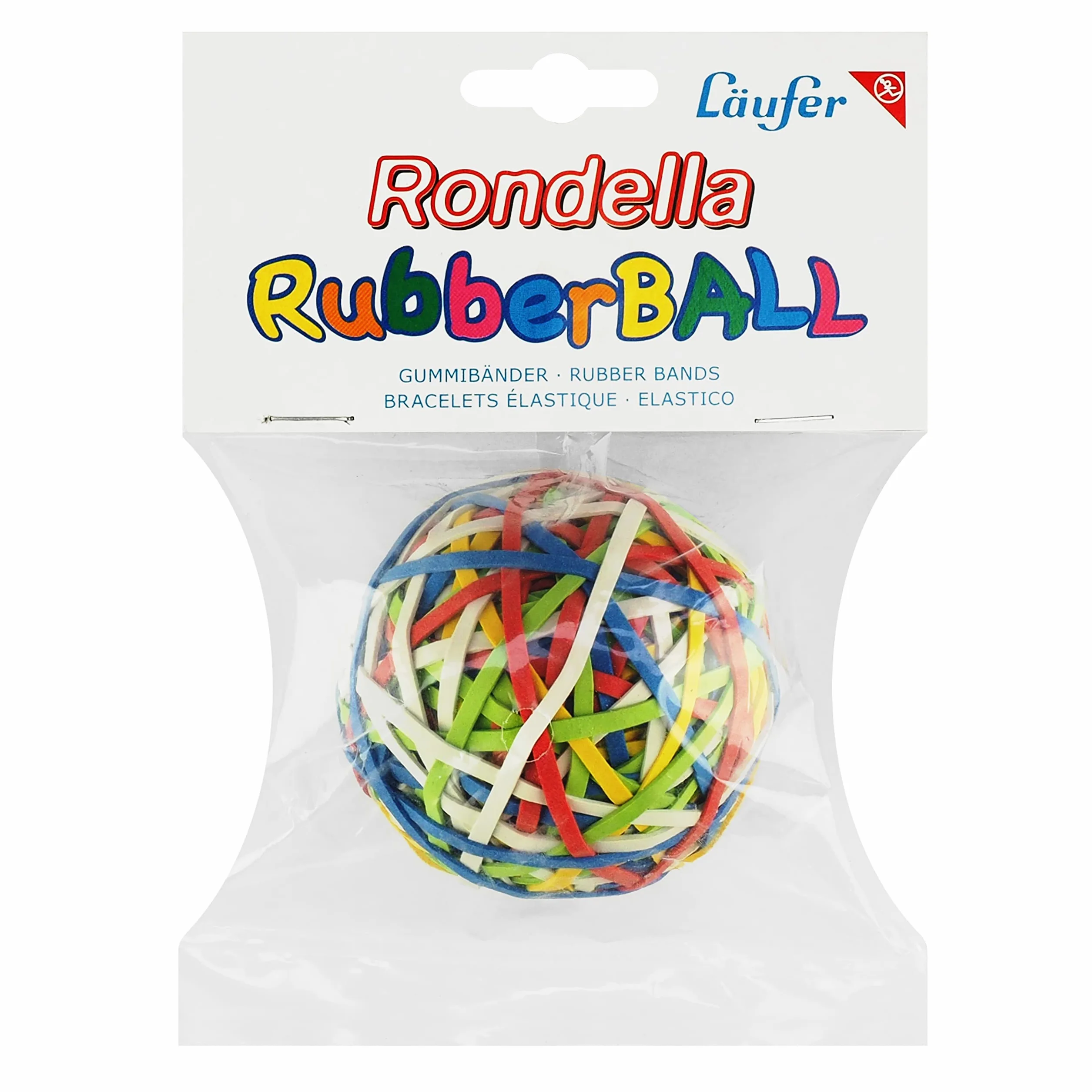 Läufer Rondella Rubberball gumowe tasmy srednica 60 mm kolorowe pierscienie gumowe