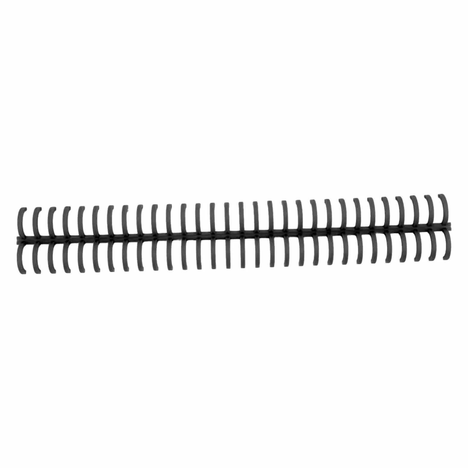 Cewka do Oprawy Spiralnej 16mm 30 Otworów 130 Arkuszy z Plastikowymi Grzbietami (BLACK)