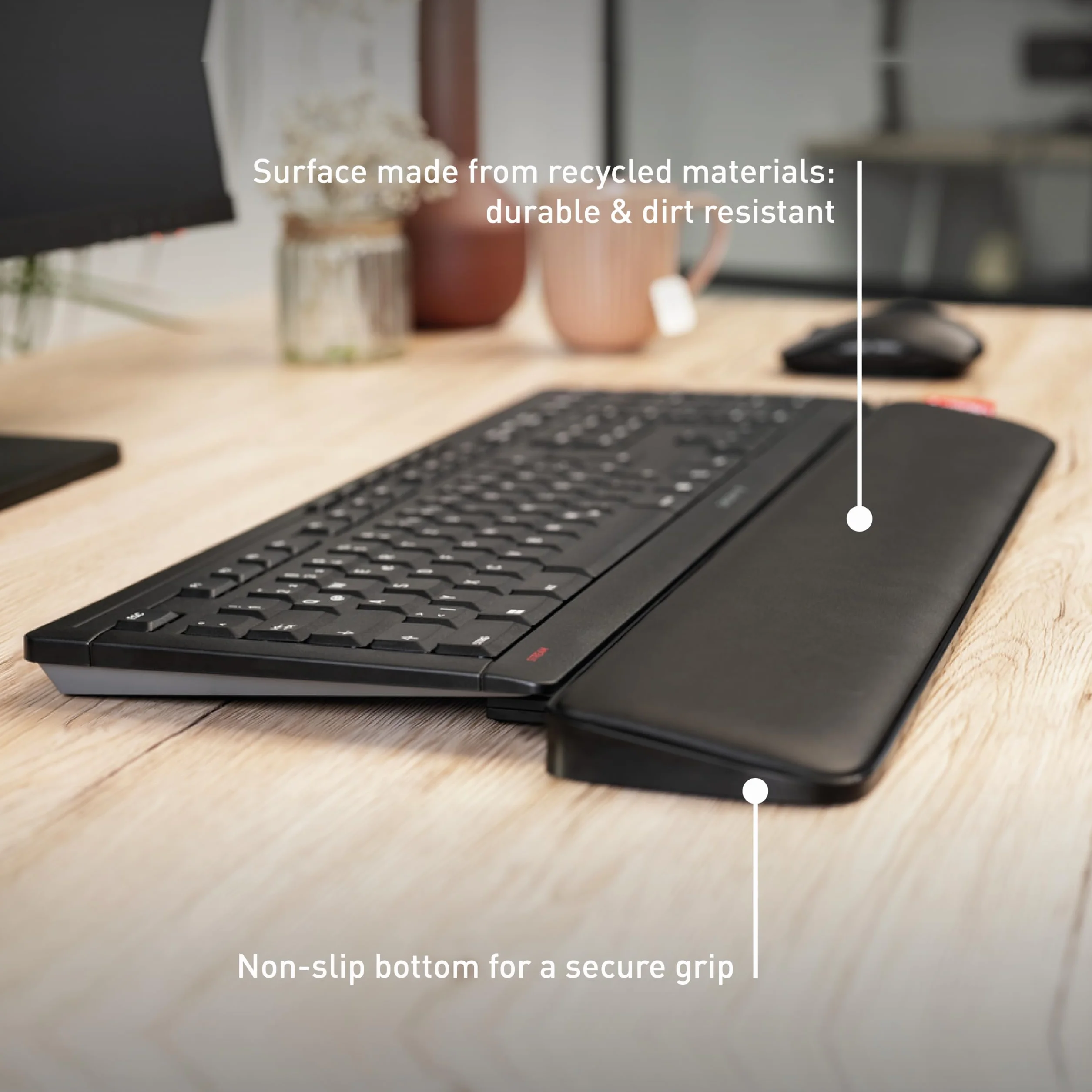 CHERRY PALMREST ERGO ergonomiczna podpórka pod nadgarstki czarny