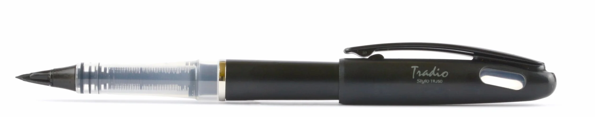Pentel TRJ50-AO Tradio Style długopis sprężynowy/rysik, kolor czarny