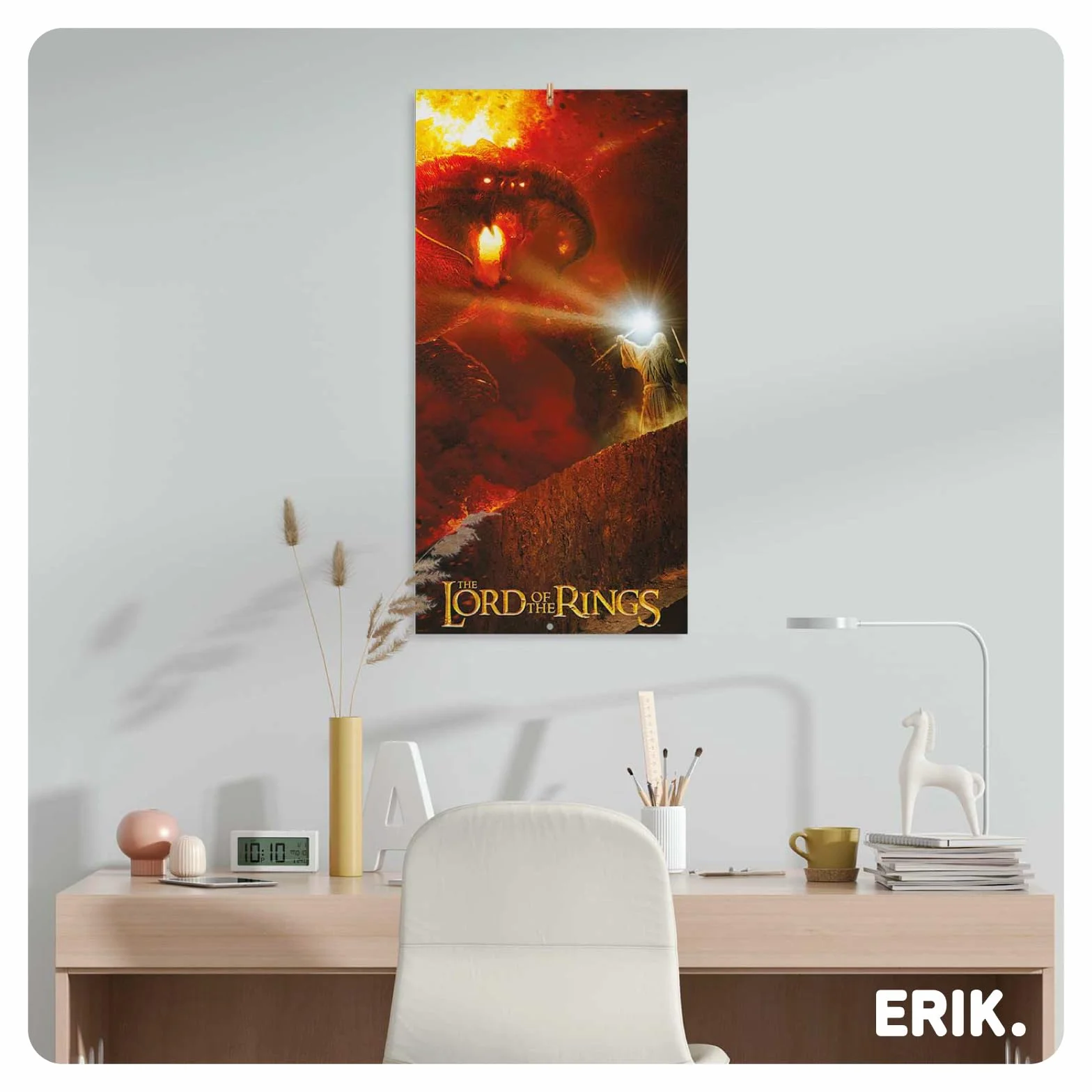 The Lord of the Rings Wall Calendar 2026 30x30 cm Square Family Planner