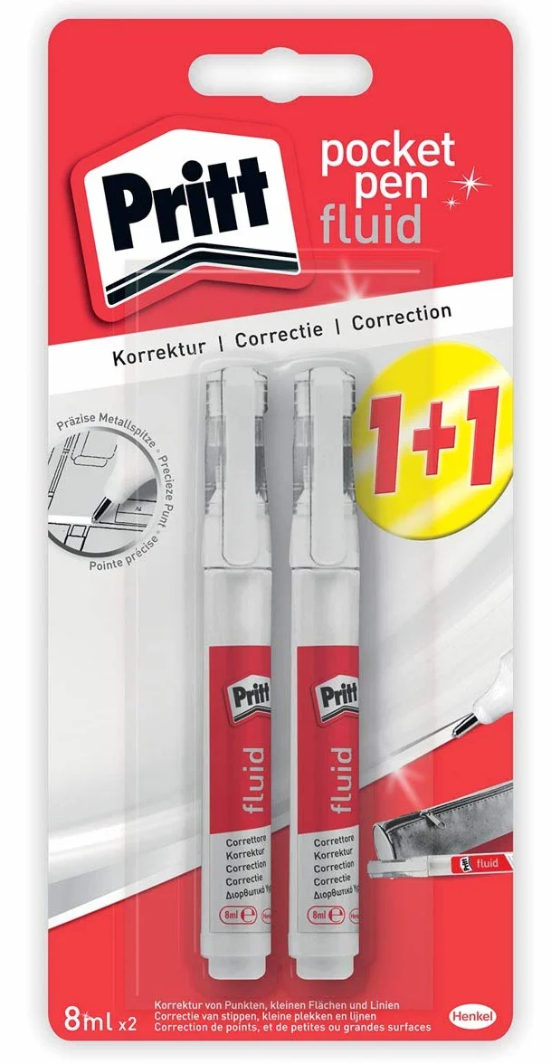 Pritt Pocket Pen w płynie, 2 x 8 ml