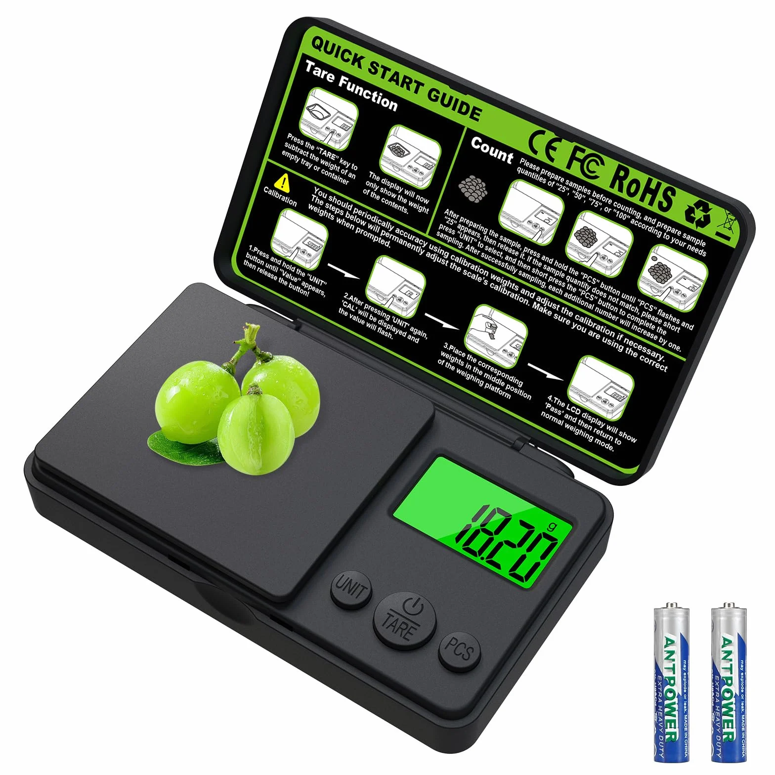 Wagi jubilerskie (1kg/0.01g)