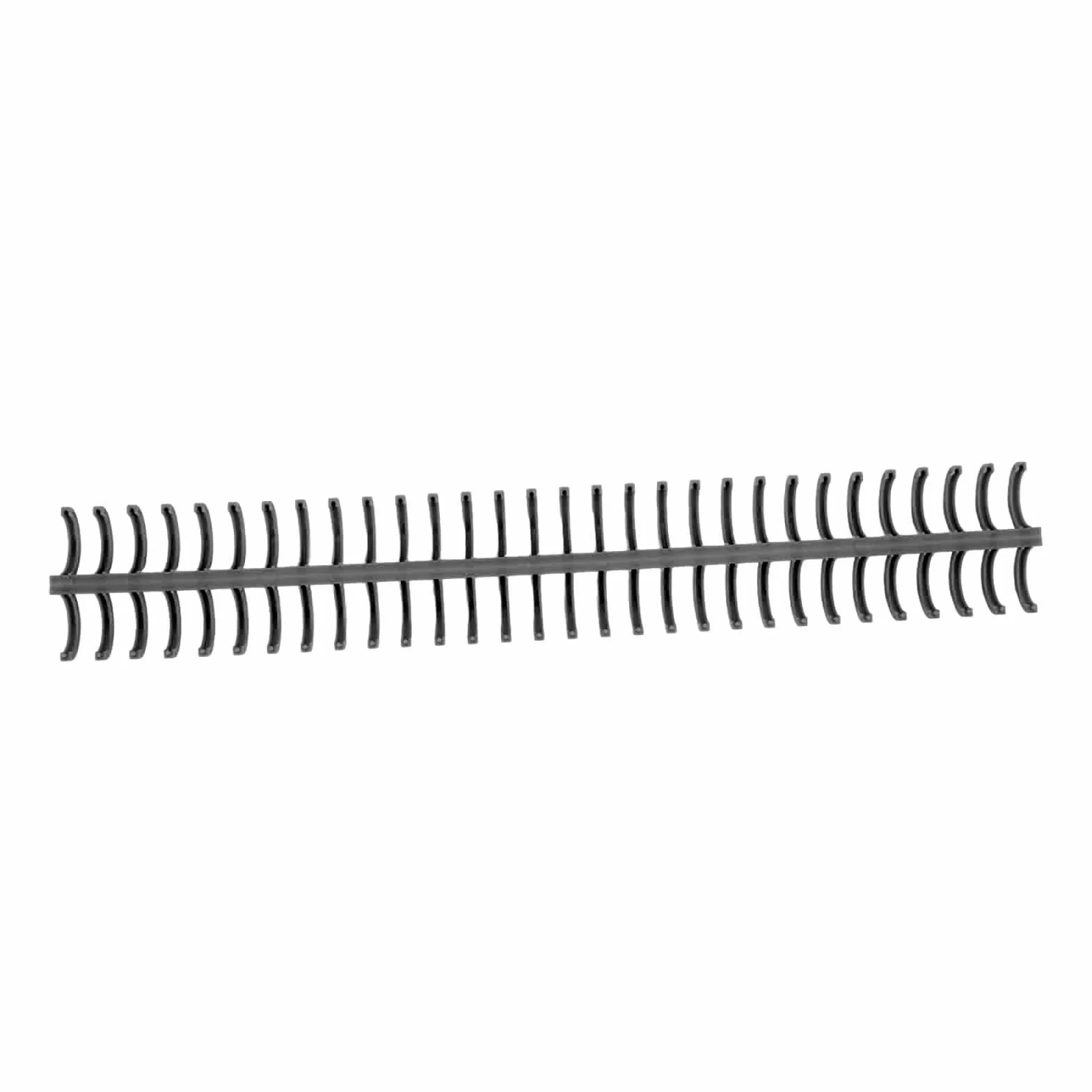 Cewka do Oprawy Spiralnej 16mm 30 Otworów 130 Arkuszy z Plastikowymi Grzbietami (BLACK)