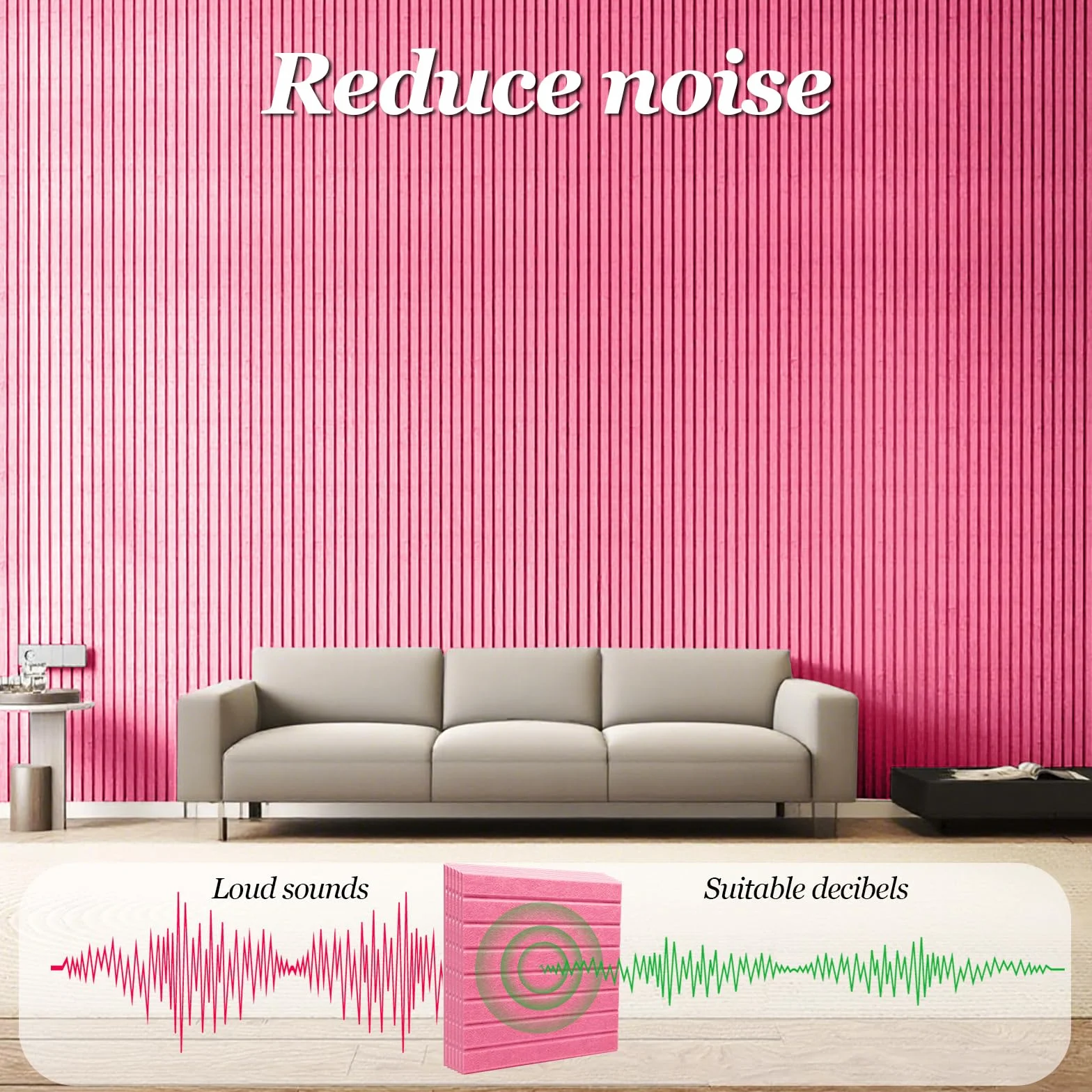Duża Filcowa Tablica Pinnwand 120x90 cm Samoprzylepna z 60 Szpilkami Różowo-Peach
