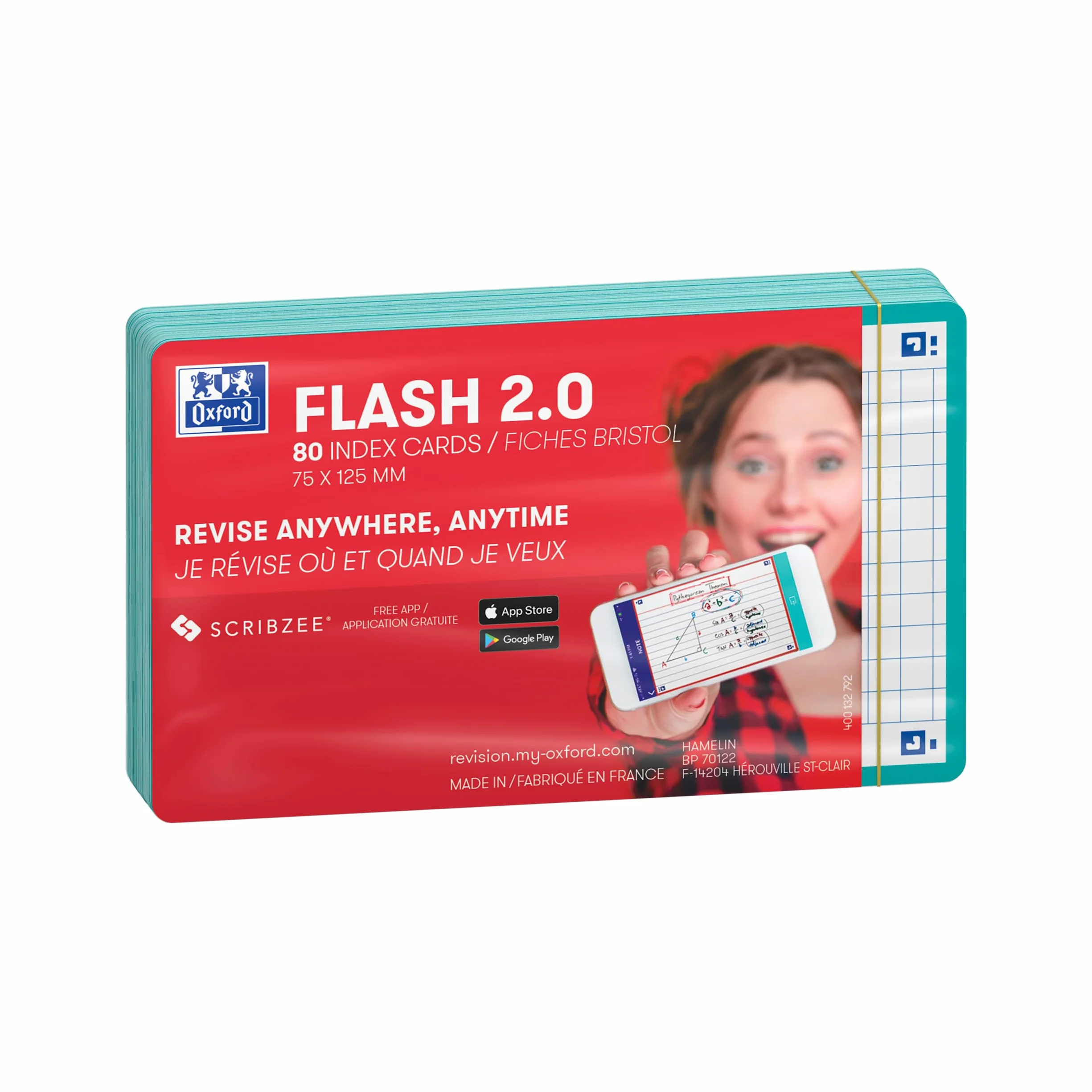 Oxford Flash 2.0 400133873 Fiszki, Miętowy