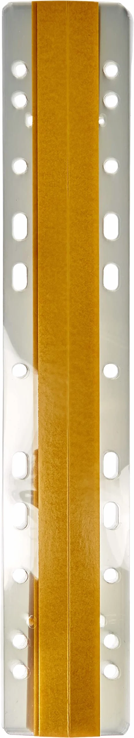 VELOFLEX 2001100 zakładki do zeszytów, DIN A4 292 mm, opakowanie 50 sztuk, samoprzylepne, przezroczyste