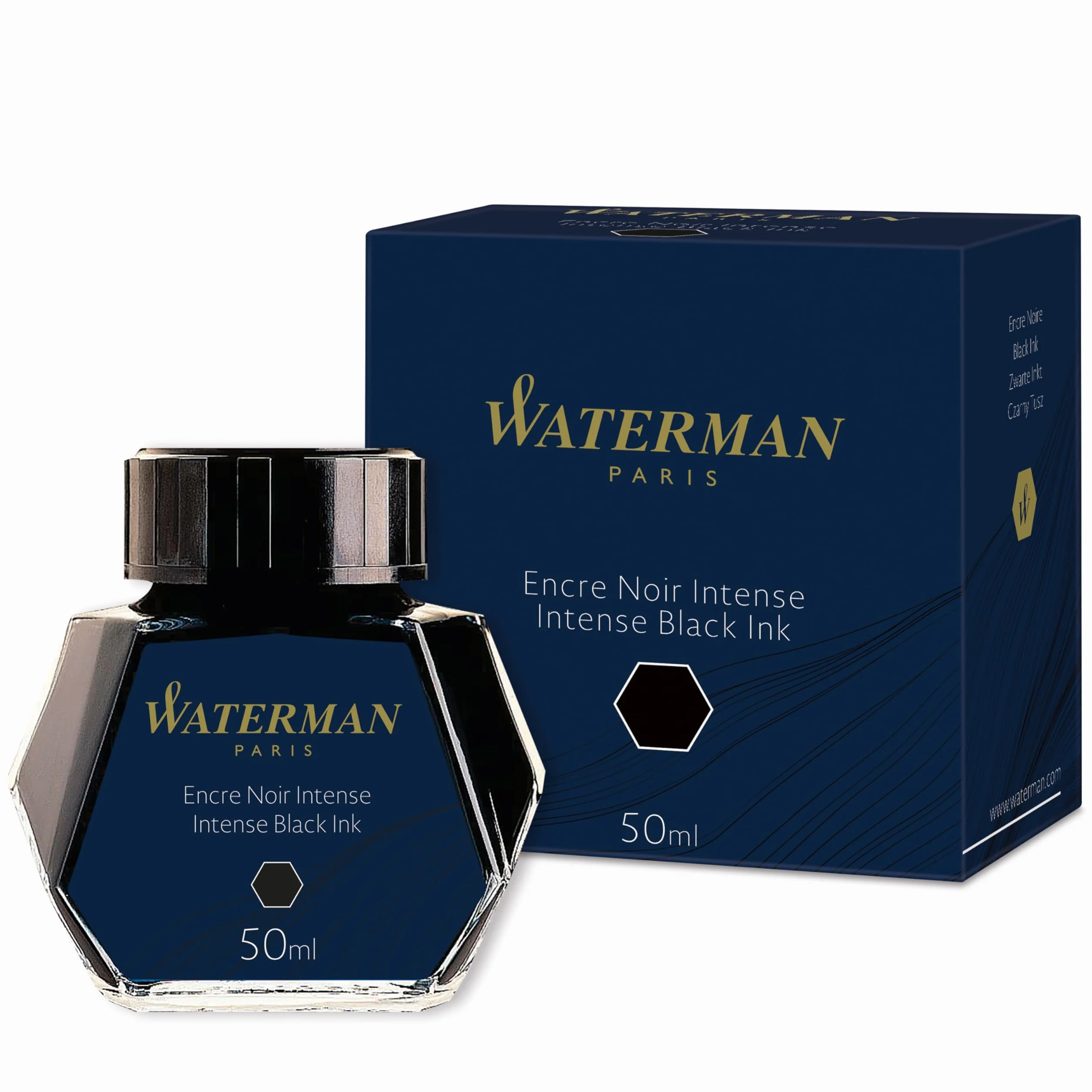 Waterman Atrament Czarny 50 ml