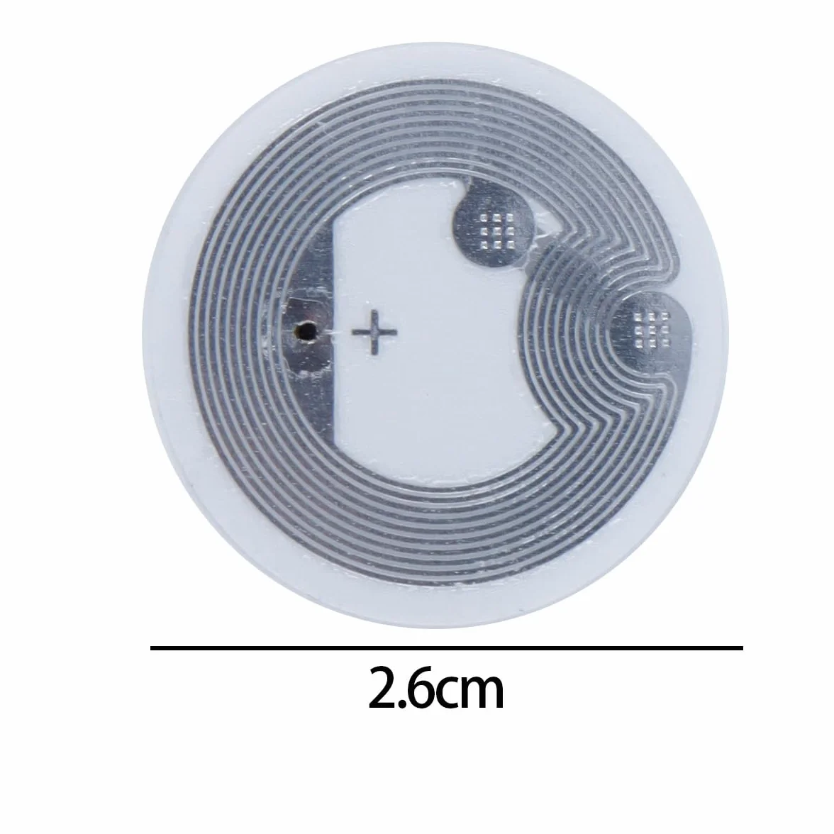 Naklejki NFC 25 mm 215 chipów wielokrotnego zapisu samoprzylepne kompatybilne z Android