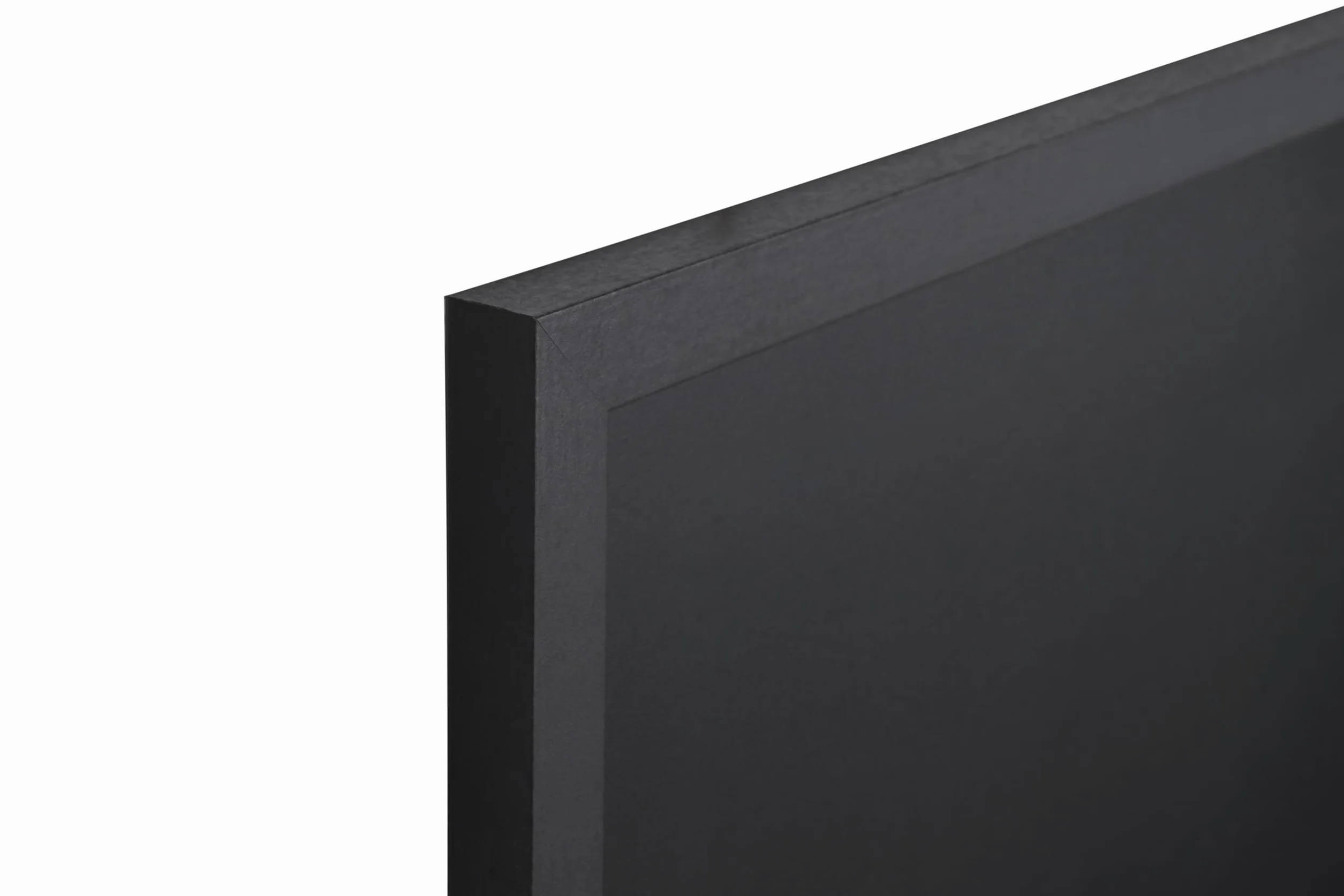 Bi-Office, Blackboard Back2Chalk Essentials, tablica do pisania kredą z czarną matową ramą MDF, 60 x 40 cm