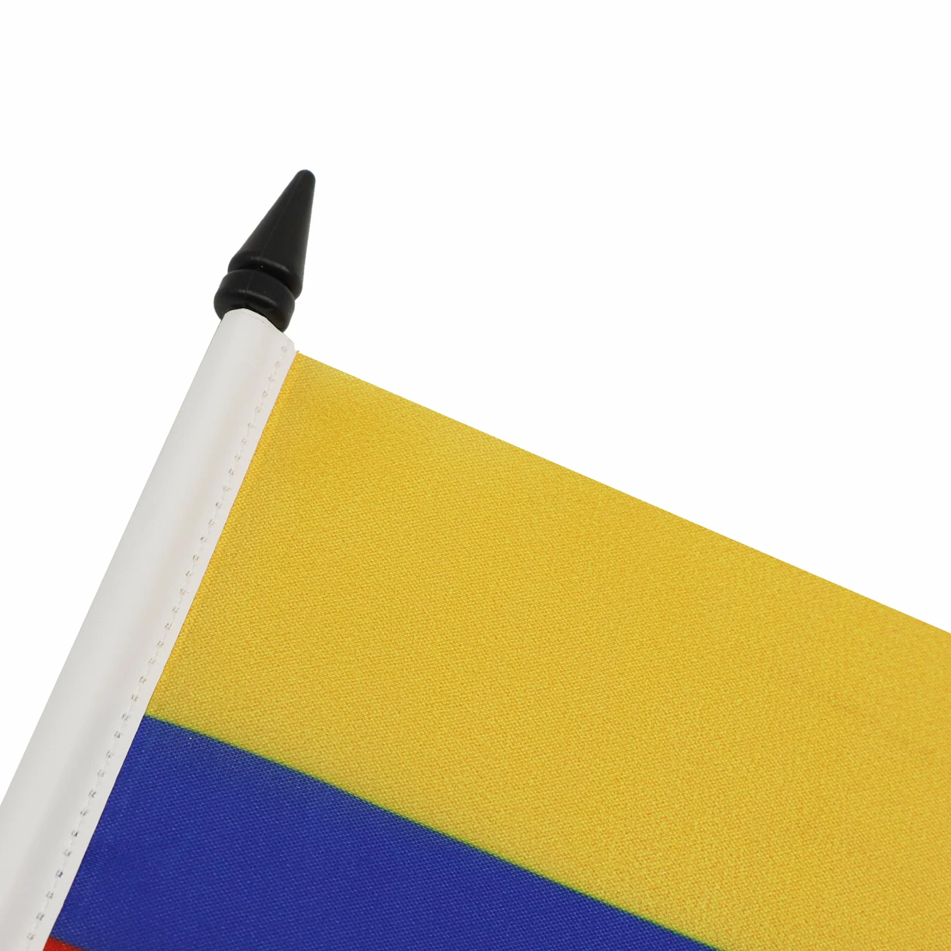 Drapeau de Table Colombie Polyester 100D 21cm x 14cm