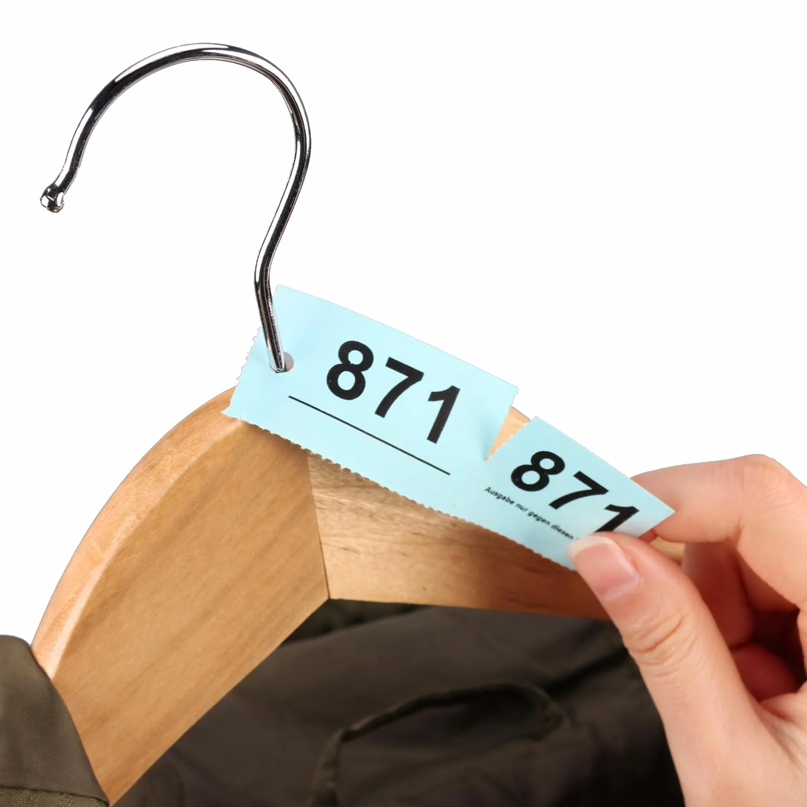 Blok z podwójnymi numerami 501-1000 cyfr 14,8 x 10,5 cm blok numeryczny A6 znaczki garderoby podwójne numery z otworami bloki numeryczne Tombola Loteria numerowane podwójne numery czerwony