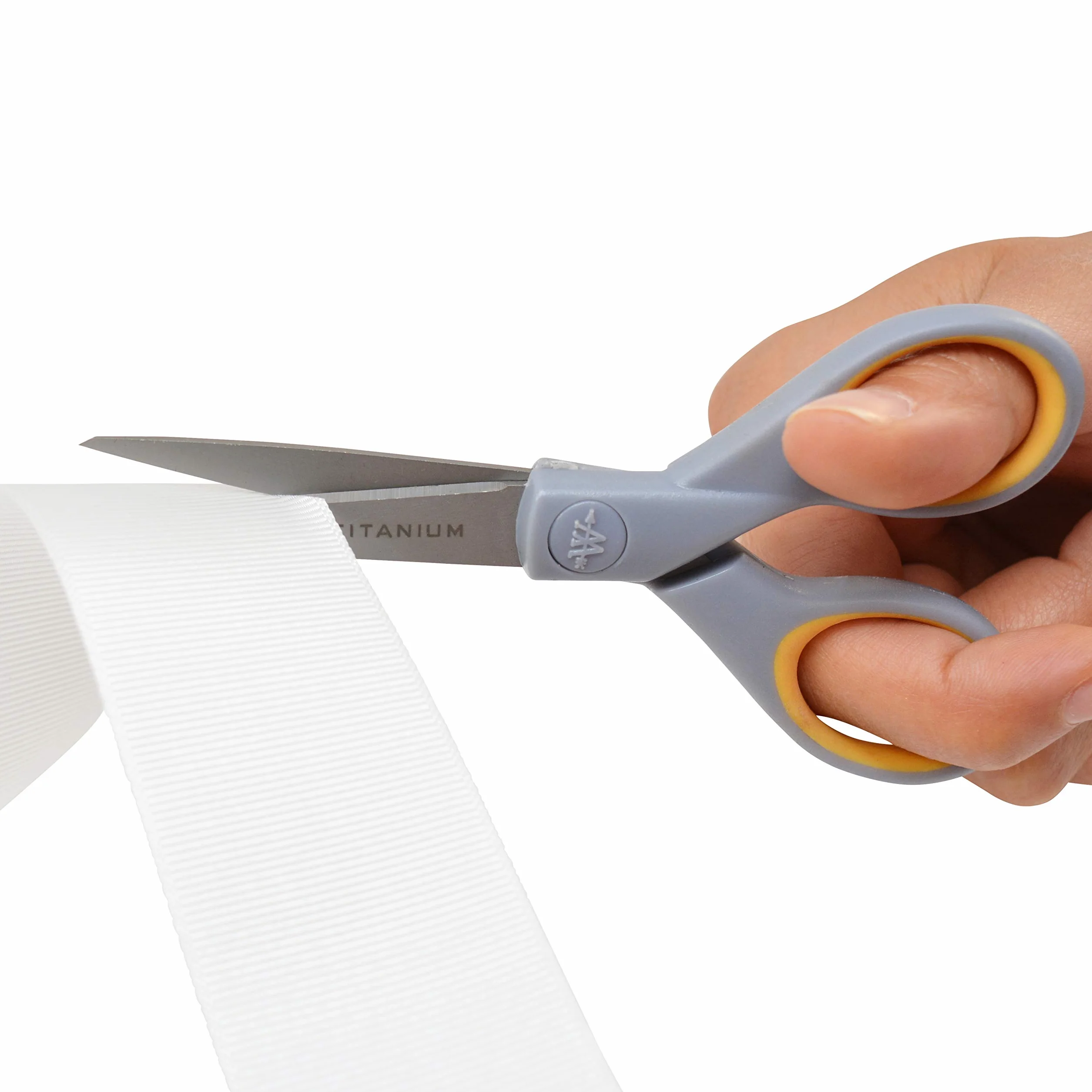 Zestaw 2 nożyczek SUPER Softgrip powlekanych azotkiem tytanu, stal nierdzewna