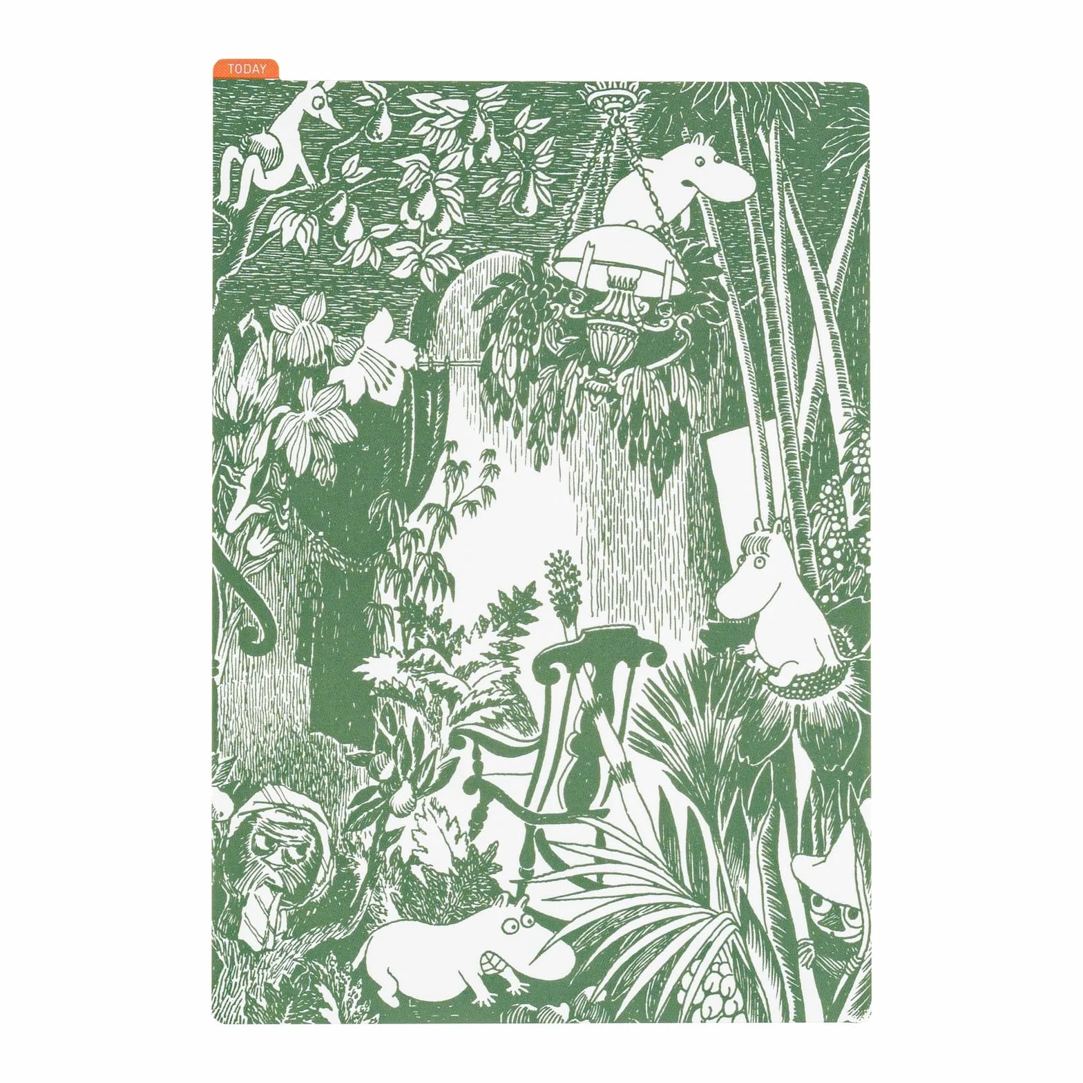 Akcesoria Hobonichi Techo – Moomin: Deska do kreślenia Hobonichi na format A5 (Jungle Game)