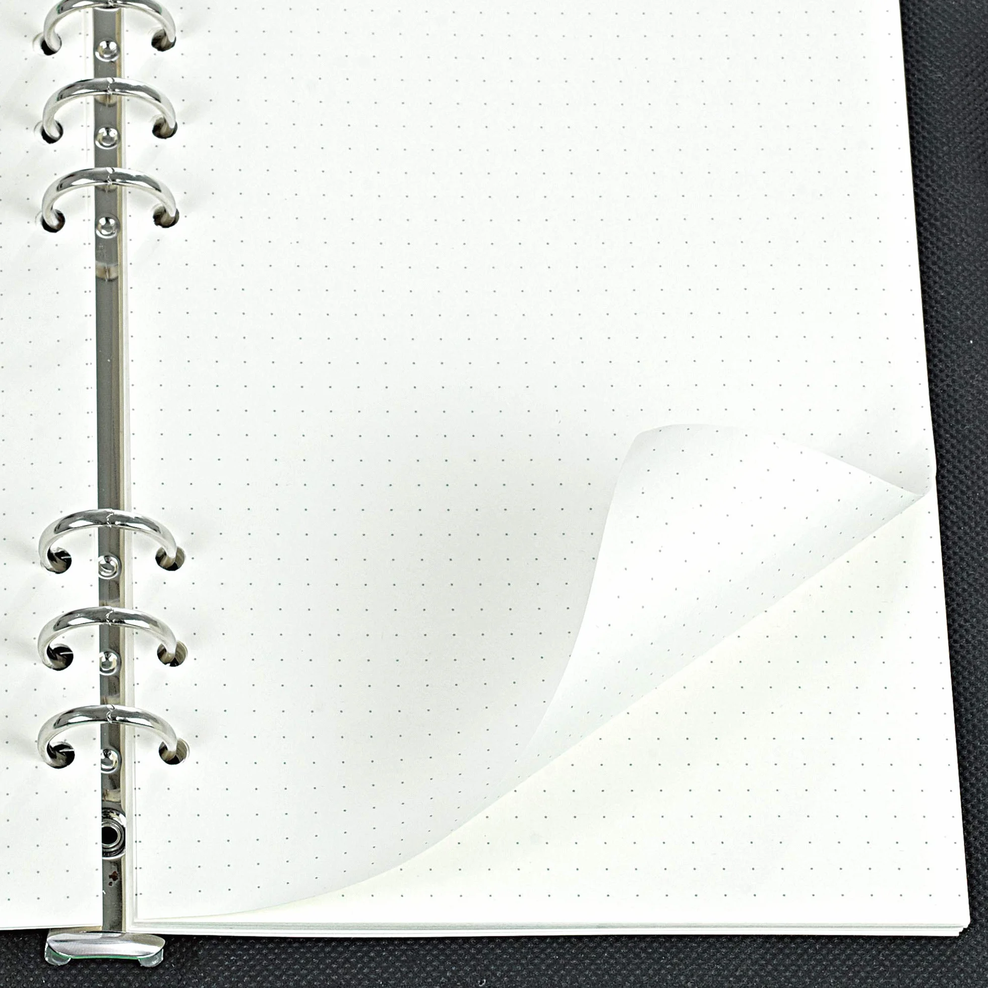 Planner Wkłady z Kropkami Papier A5 6 Otworów Notatnik Bullet Journals 135 Arkuszy