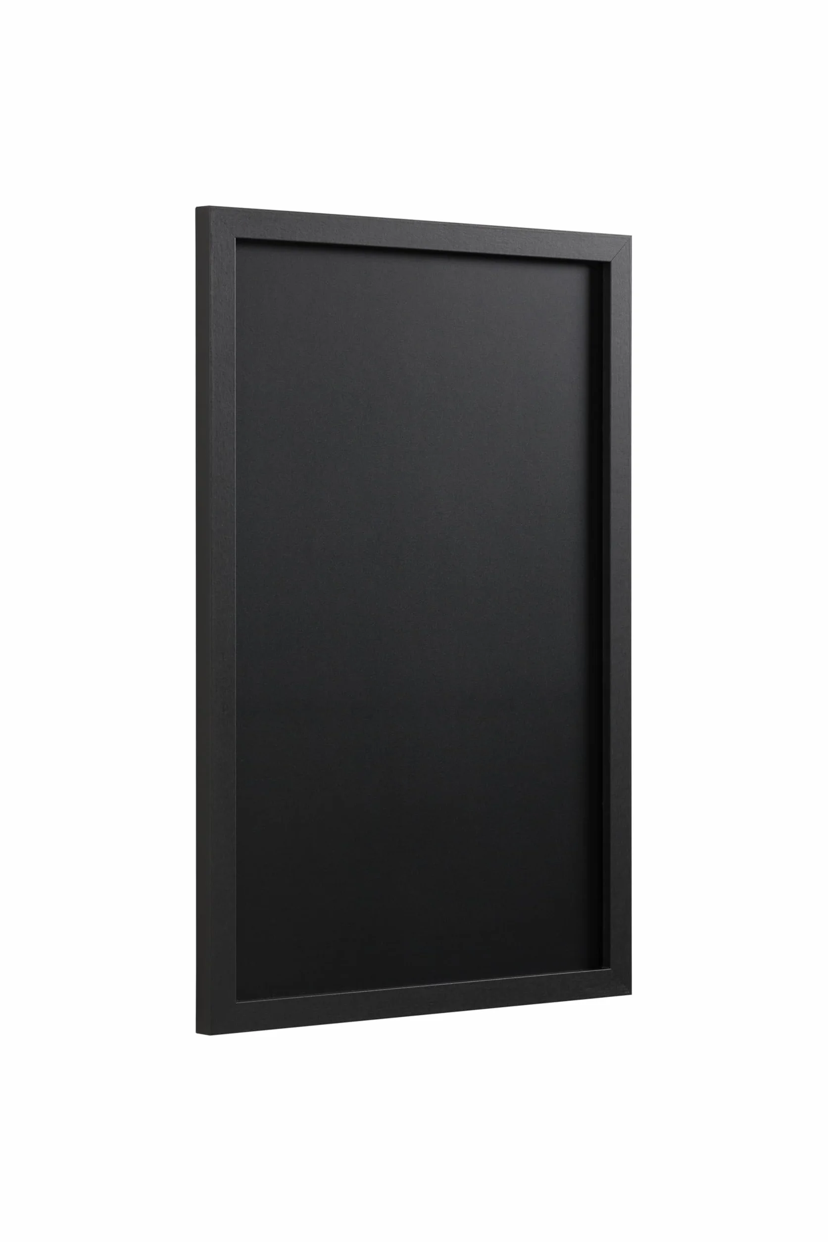 Bi-Office, Blackboard Back2Chalk Essentials, tablica do pisania kredą z czarną matową ramą MDF, 60 x 40 cm