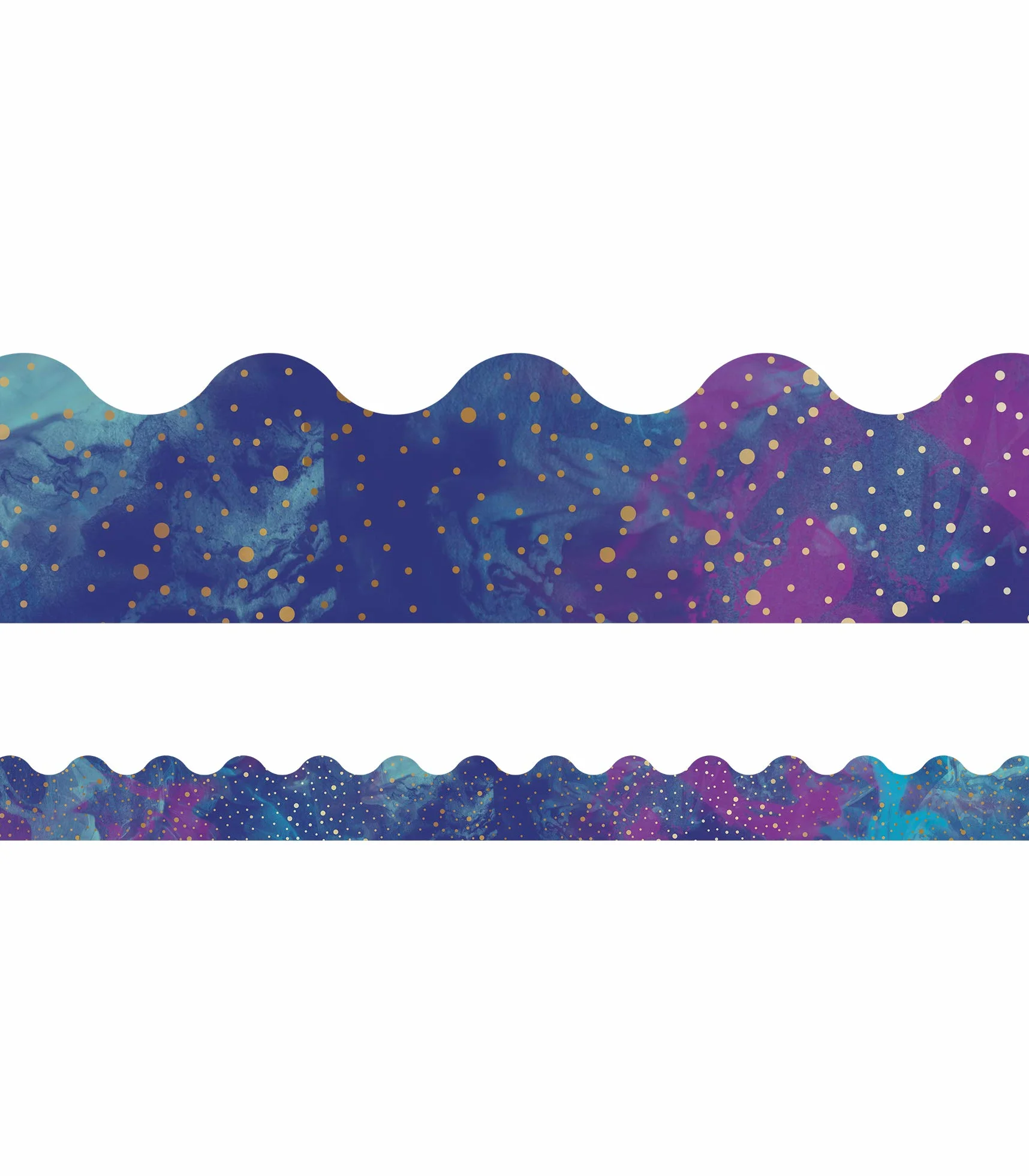 Galaxy Scalloped Borders