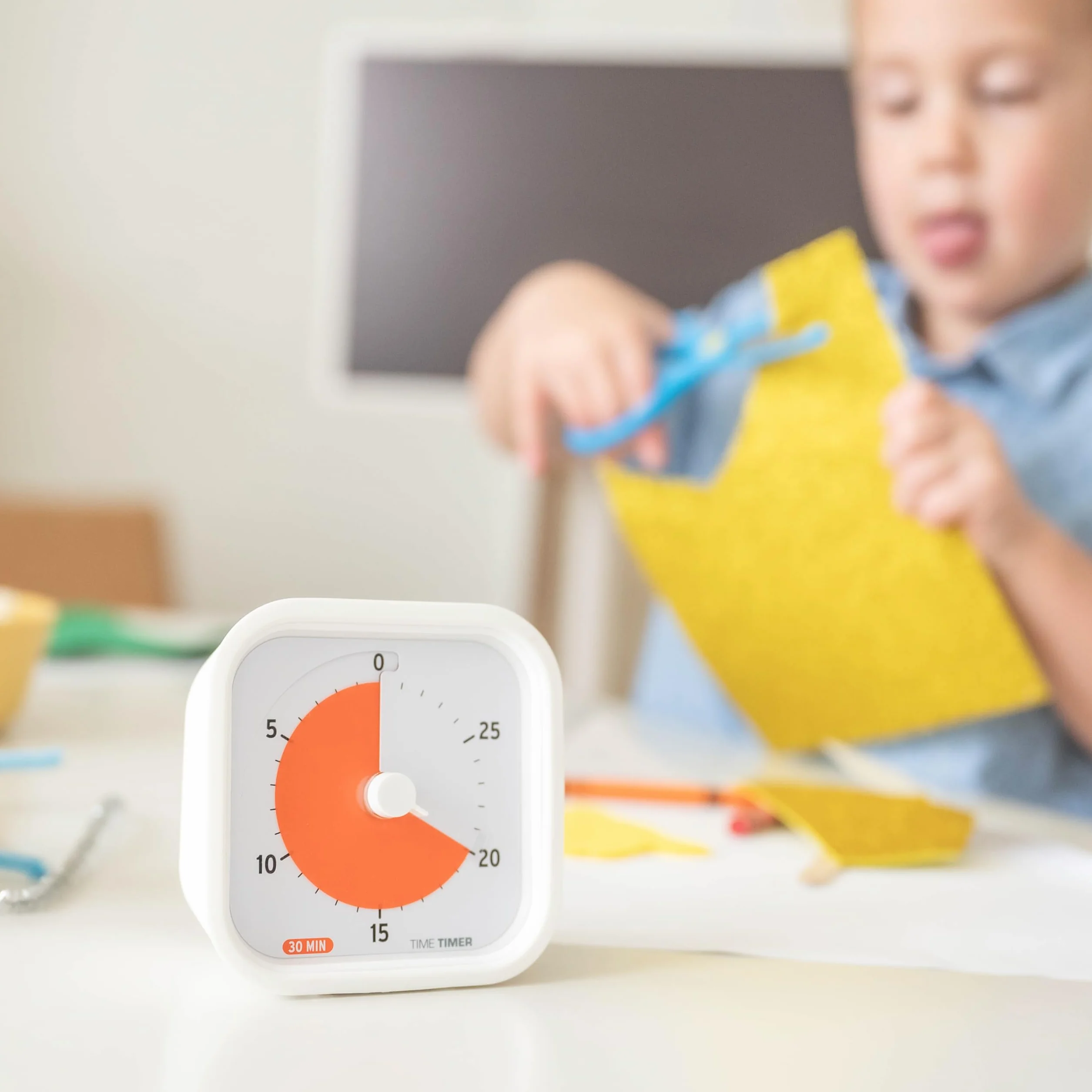 TIME TIMER 30-minutowy wizualny timer edukacyjny MOD do nauki w klasie i biura