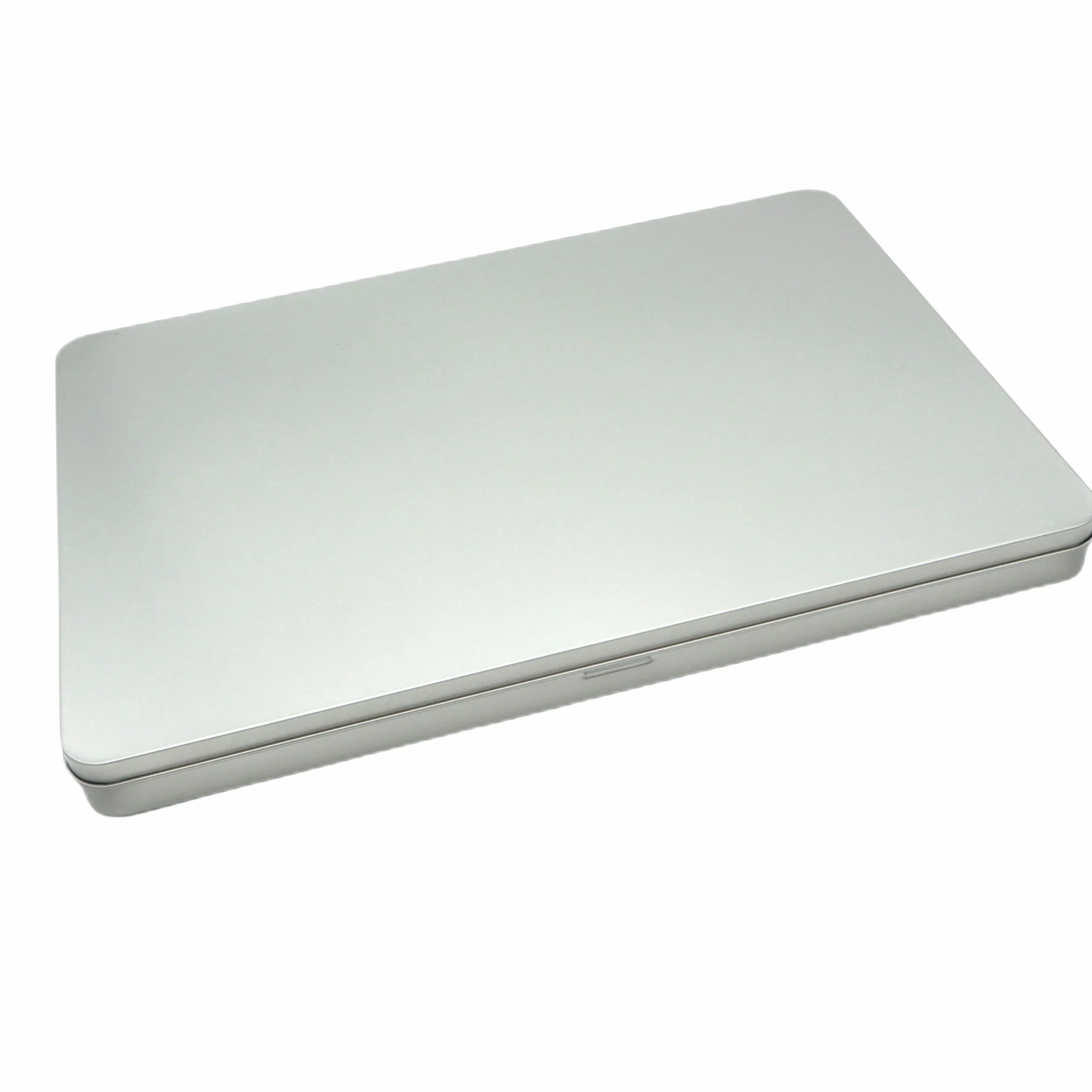 LivuX Pudełko na dokumenty DIN A4, 31 x 22 x 2,25 cm, 0,367 kg, prostokątne pudełko do przechowywania z pokrywką, do biura, domowego biura i archiwum, metal premium