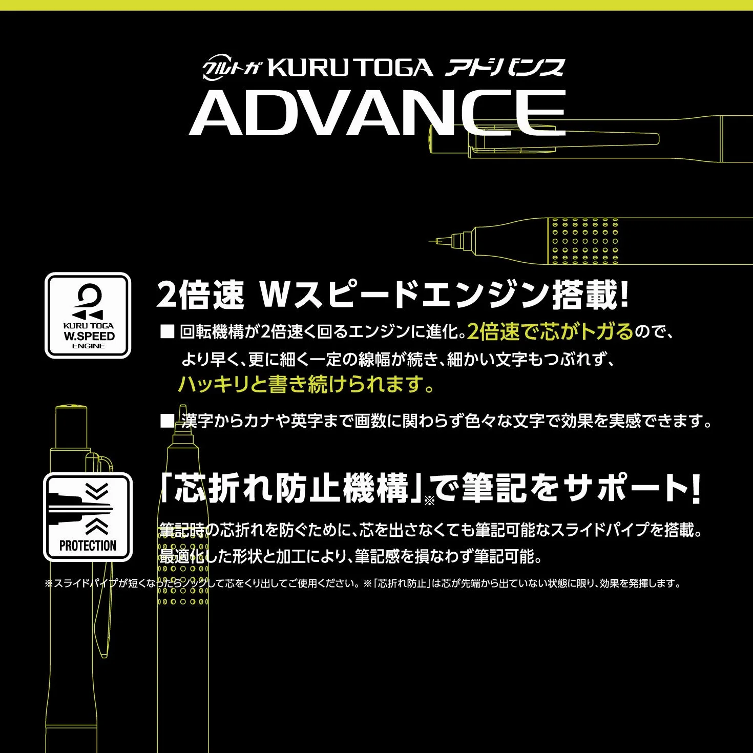 Uni Kurutoga Advance Upgrade Model 0.5mm Ołówek mechaniczny, biały korpus (M510301P.1)