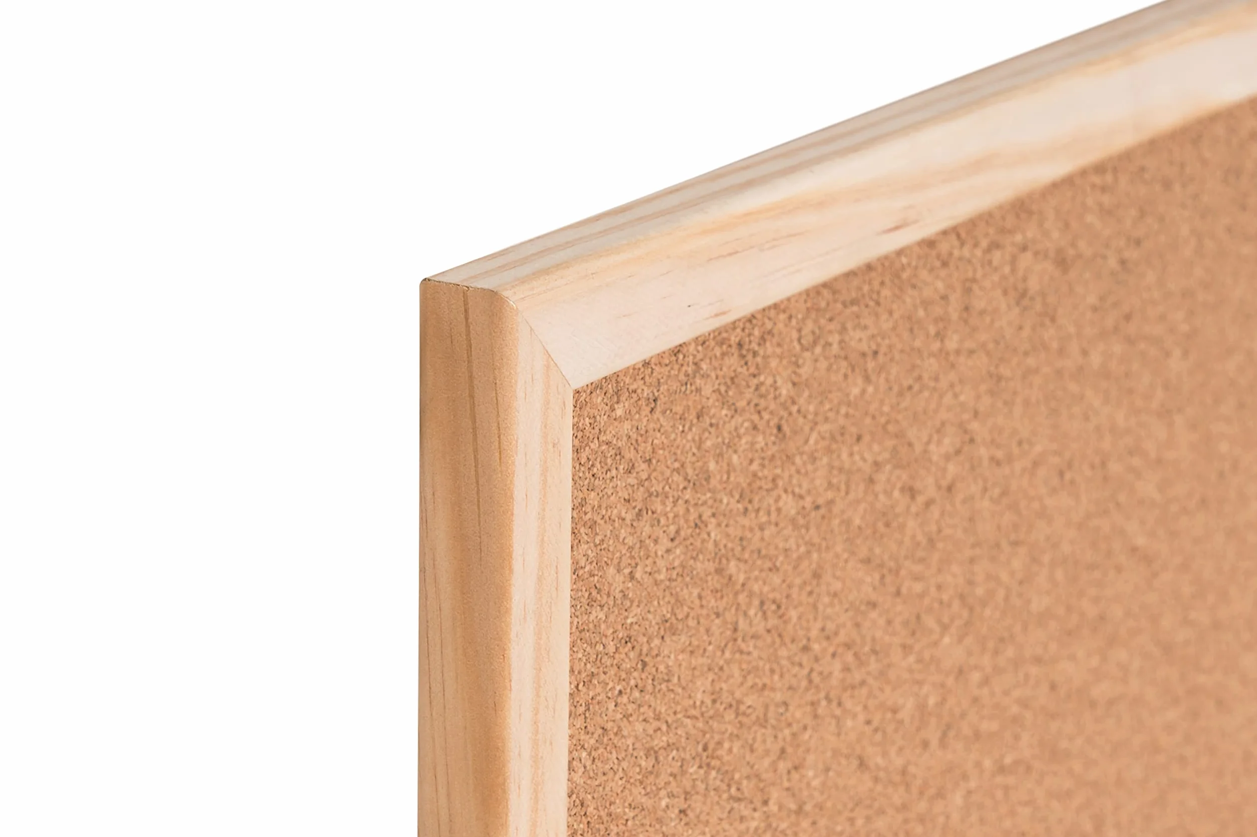 Bi-Office Tablica Kombi 90x60 cm Drewniana Rama Korkowa Suchościeralna