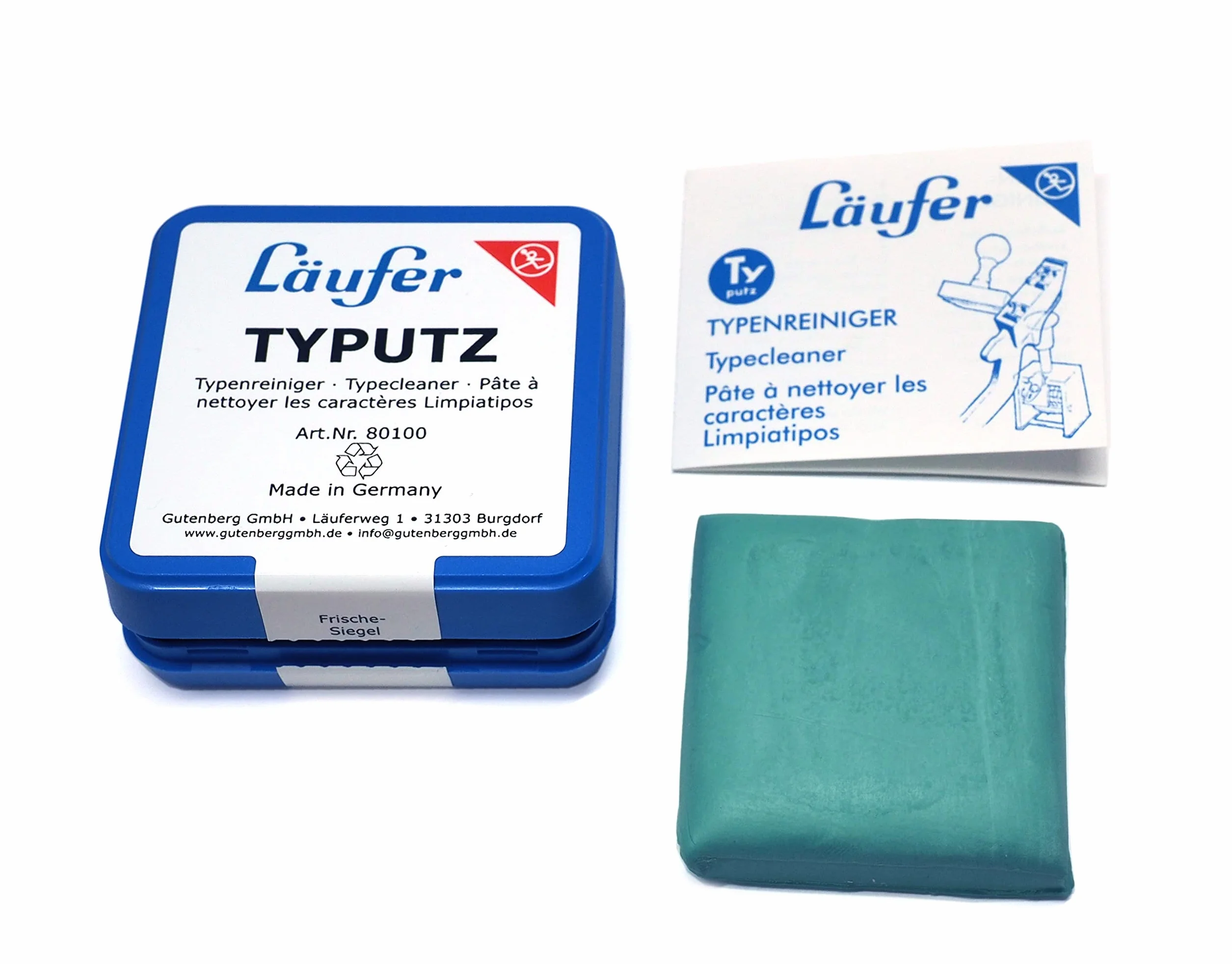 Läufer 80100 Środek Czyszczący do Elektroniki, Zielony, 93 x 57 x 20 mm