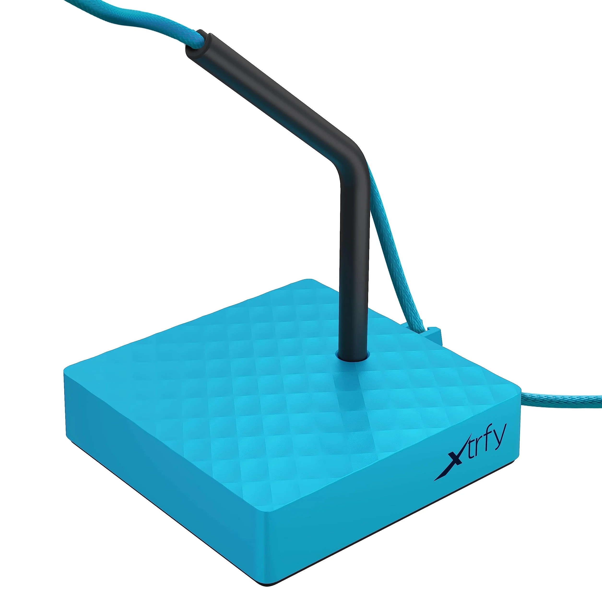 Xtrfy B4 Mouse Bungee, elastyczny uchwyt na kabel myszy, antypoślizgowy, Miami Blue